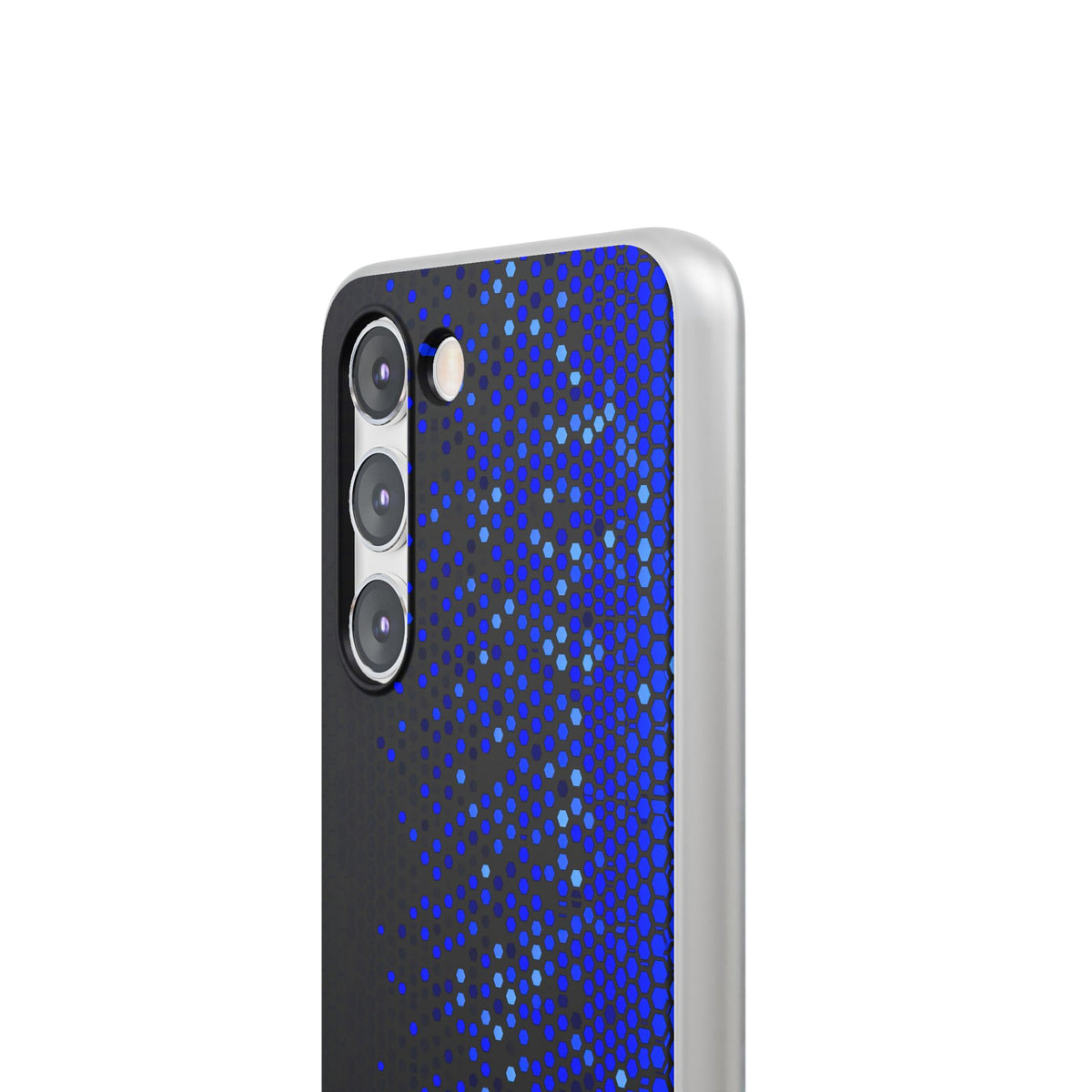 Cobalt Hex Dispersion · Lite Phone Case for Samsung · Blue