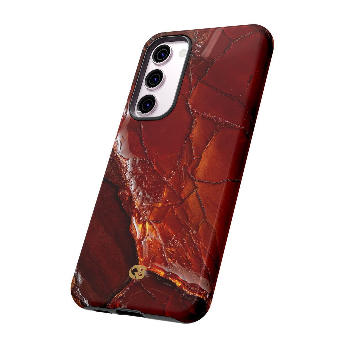 Amber Embrace · Tough Phone Case for Samsung · Brown