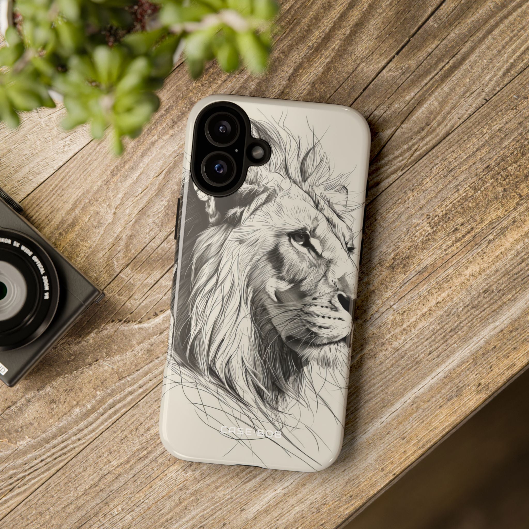 Lion Mane Flow iPhone 16 Plus Case - Tough