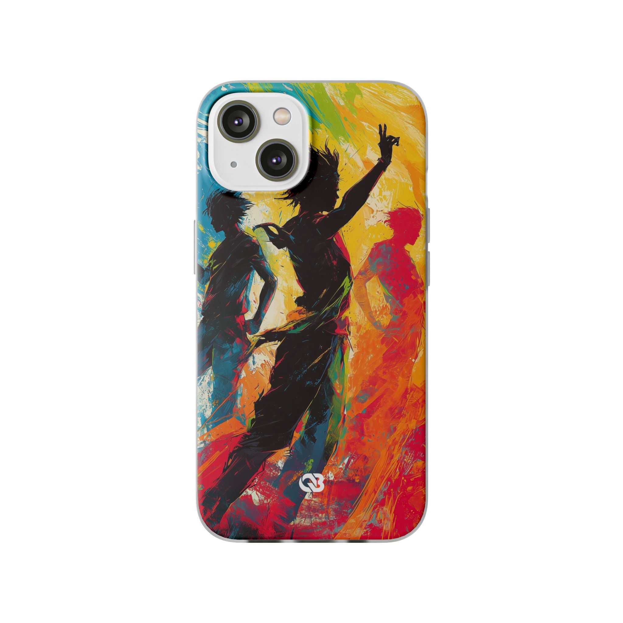 Electric Motion Blur · Soft Phone Case for iPhone