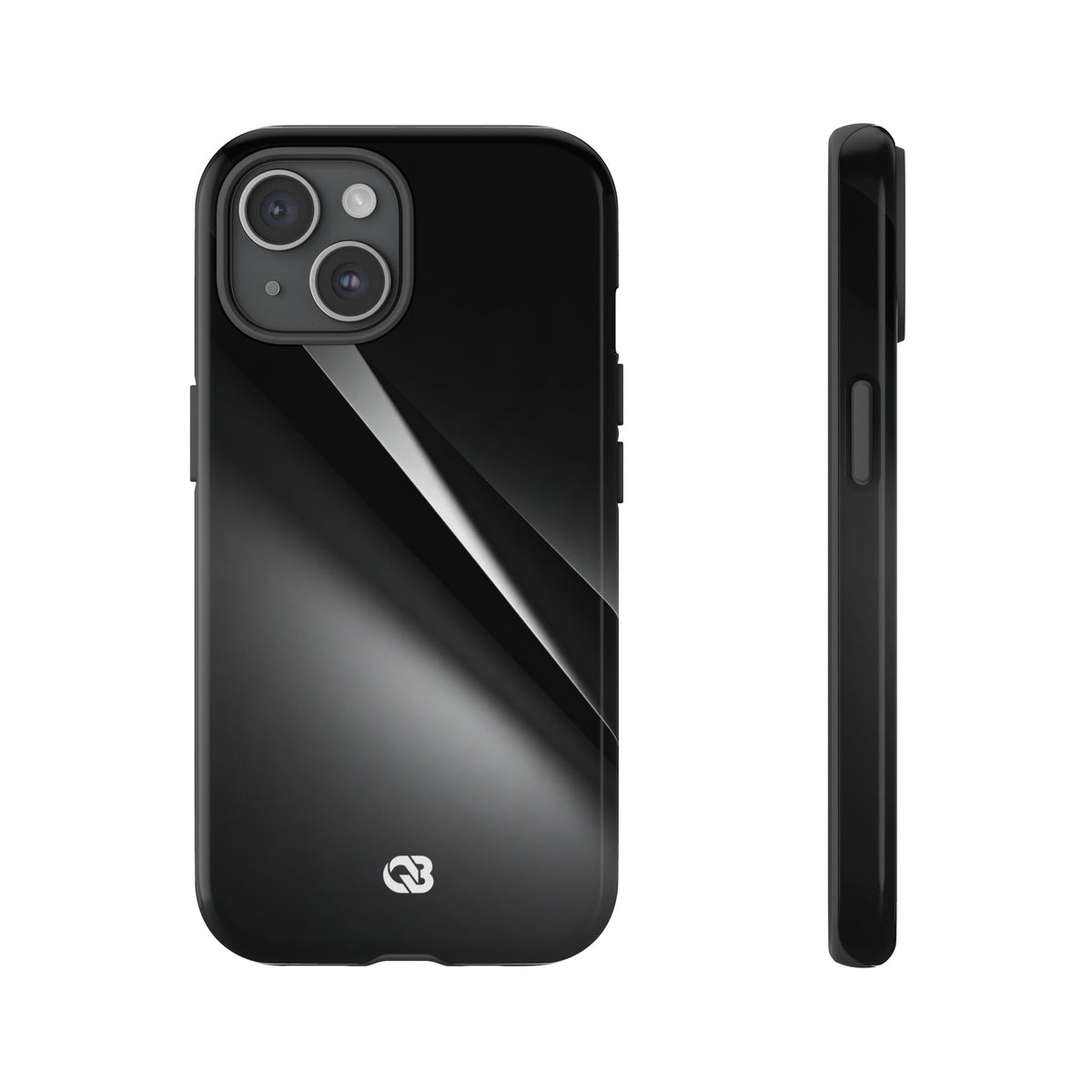 Obsidian Ridge · Tough Phone Case for iPhone · Black