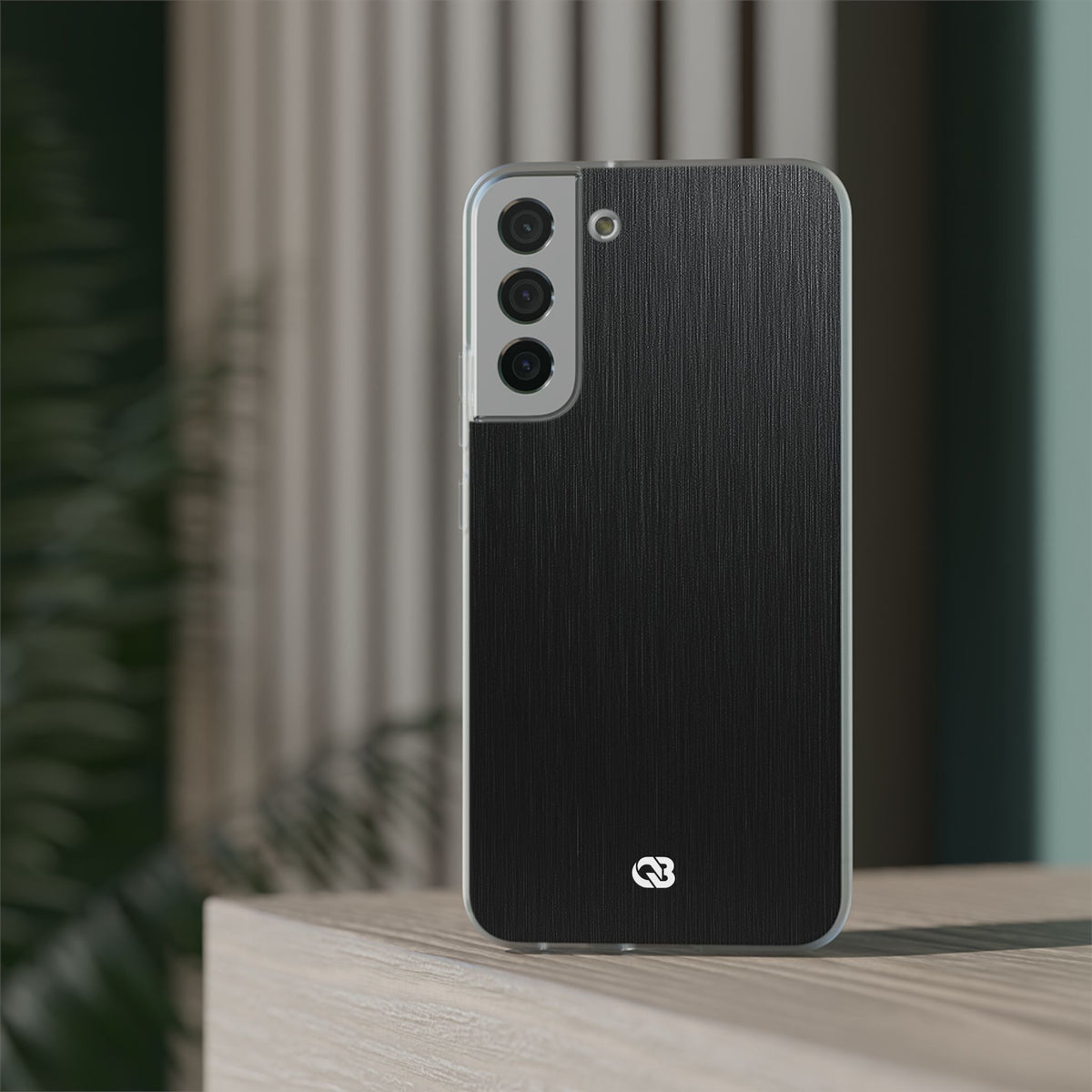 Black Lite Phone Case for Samsung - Brushed Obsidian Slate