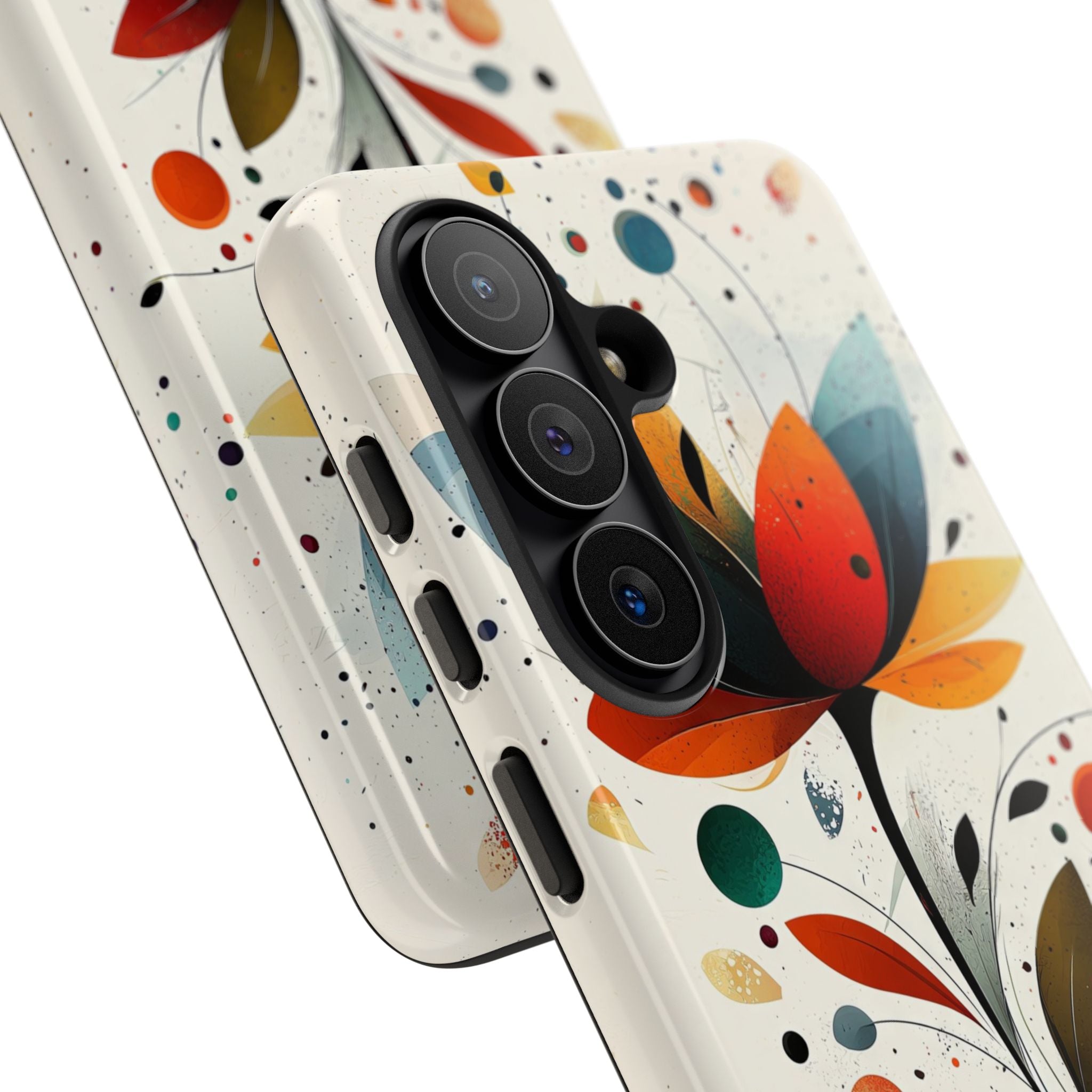 Burnt Petal Abstract · Tough Phone Case for Samsung