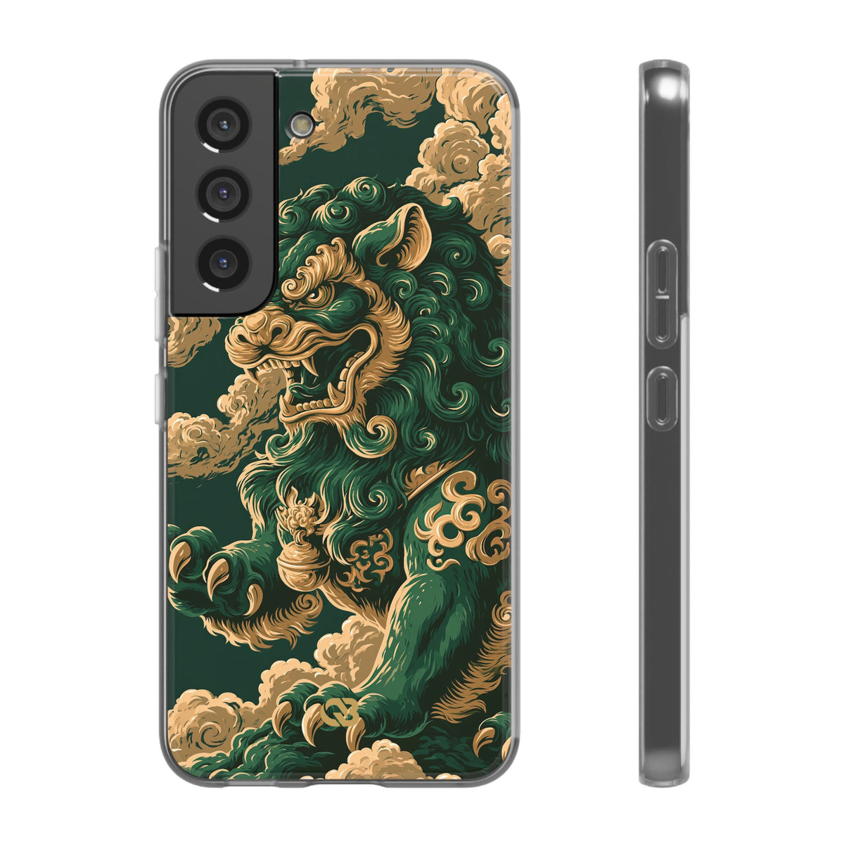 Imperial Guardian Lion · Lite Phone Case for Samsung · Green