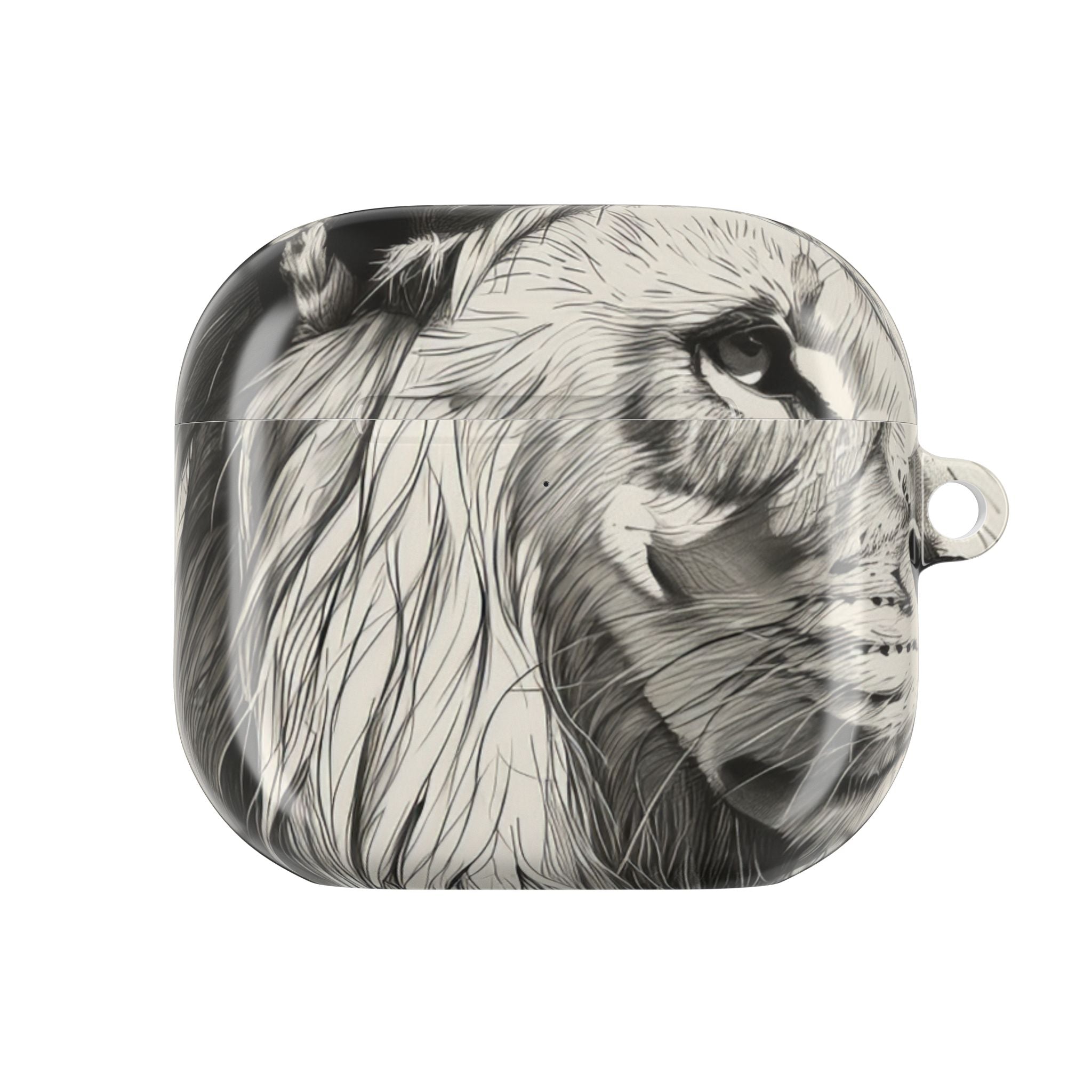 Lion Whisper Gray - AirPods Case