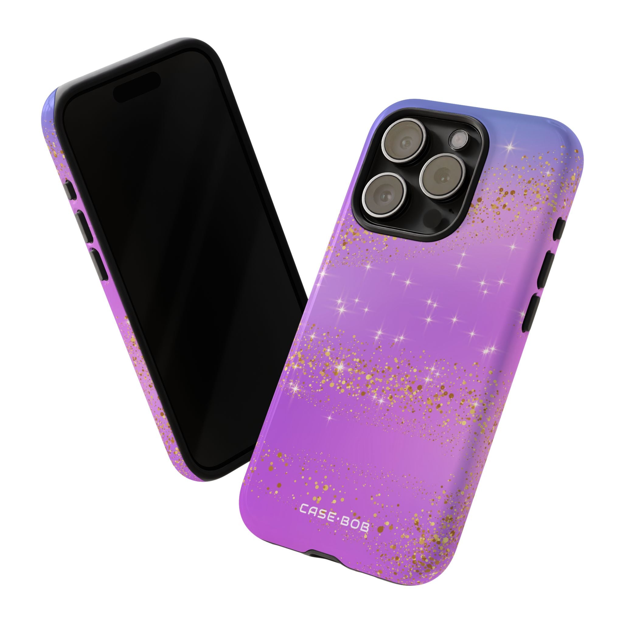 Golden Glide iPhone 15 Pro Cover - Tough