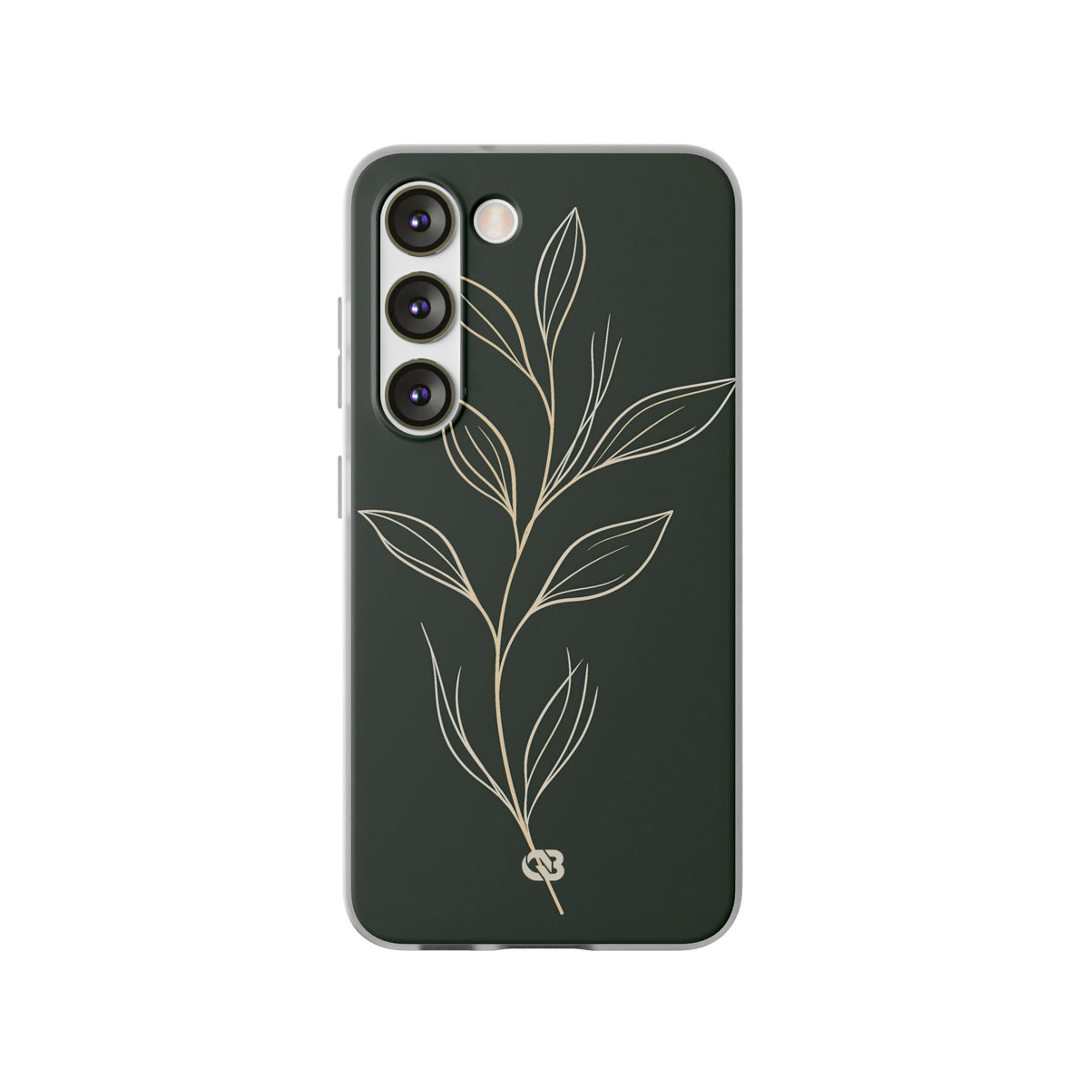 Minimal Botanical Stem · Lite Phone Case for Samsung · Green