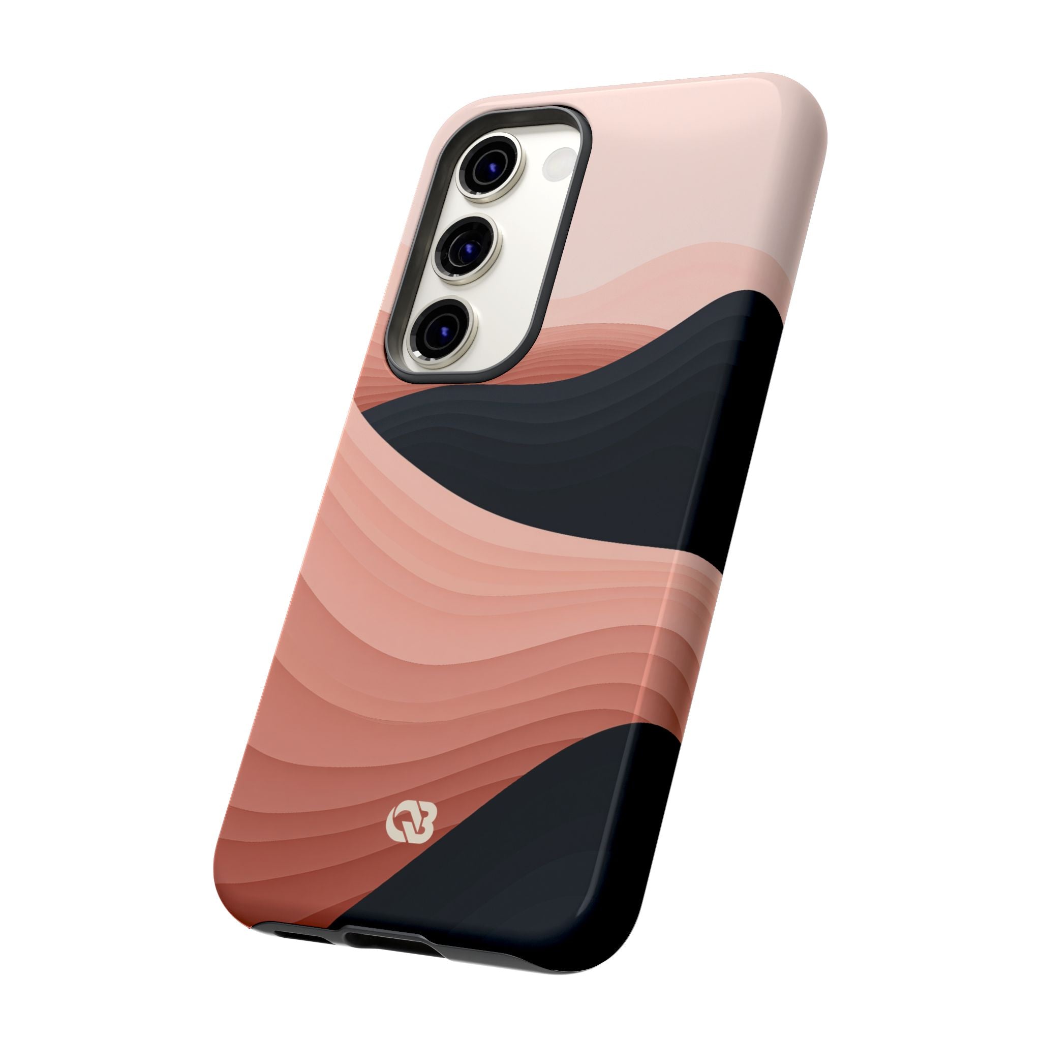 Pink Tough Phone Case for Samsung - Dune Shadow Layers