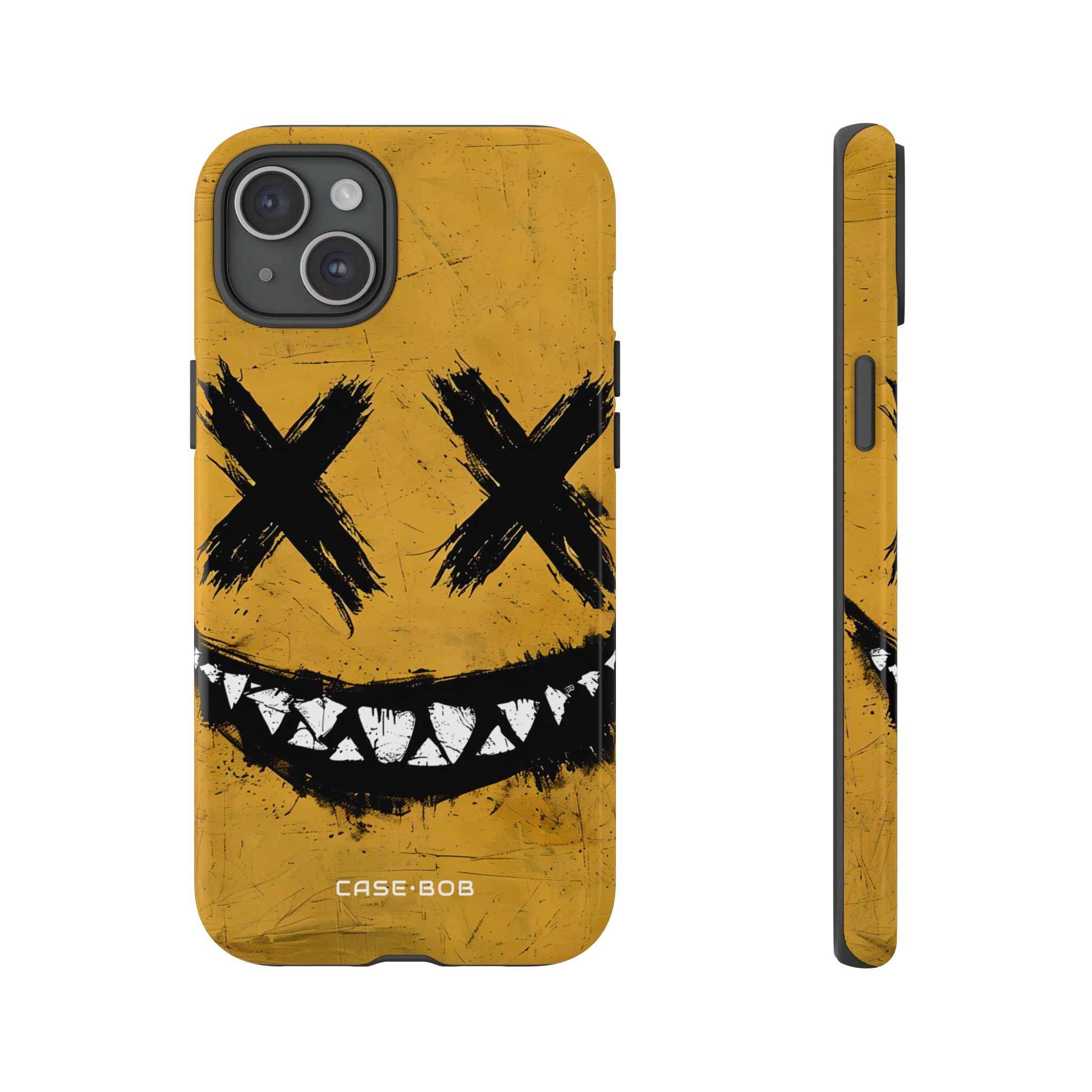 Riflet Smil Gult iPhone 15 Plus Cover - Tough