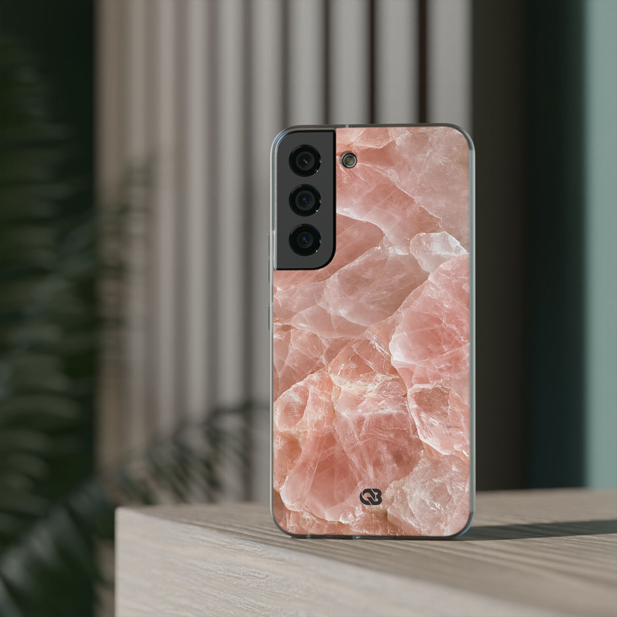 Rose Quartz Facet · Lite Phone Case for Samsung · Pink