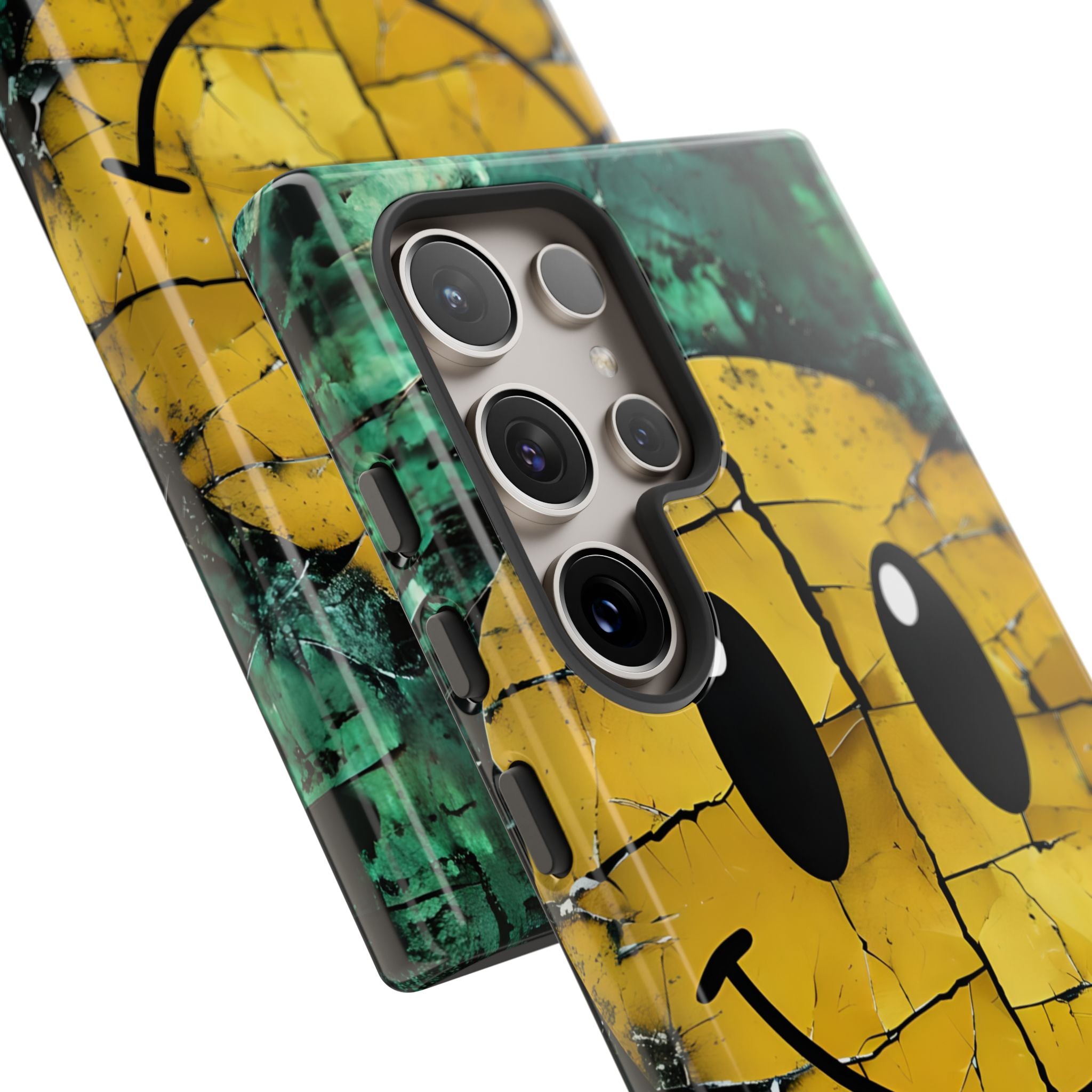 Zerbrochener Smiley Samsung S24 Ultra Case - Tough