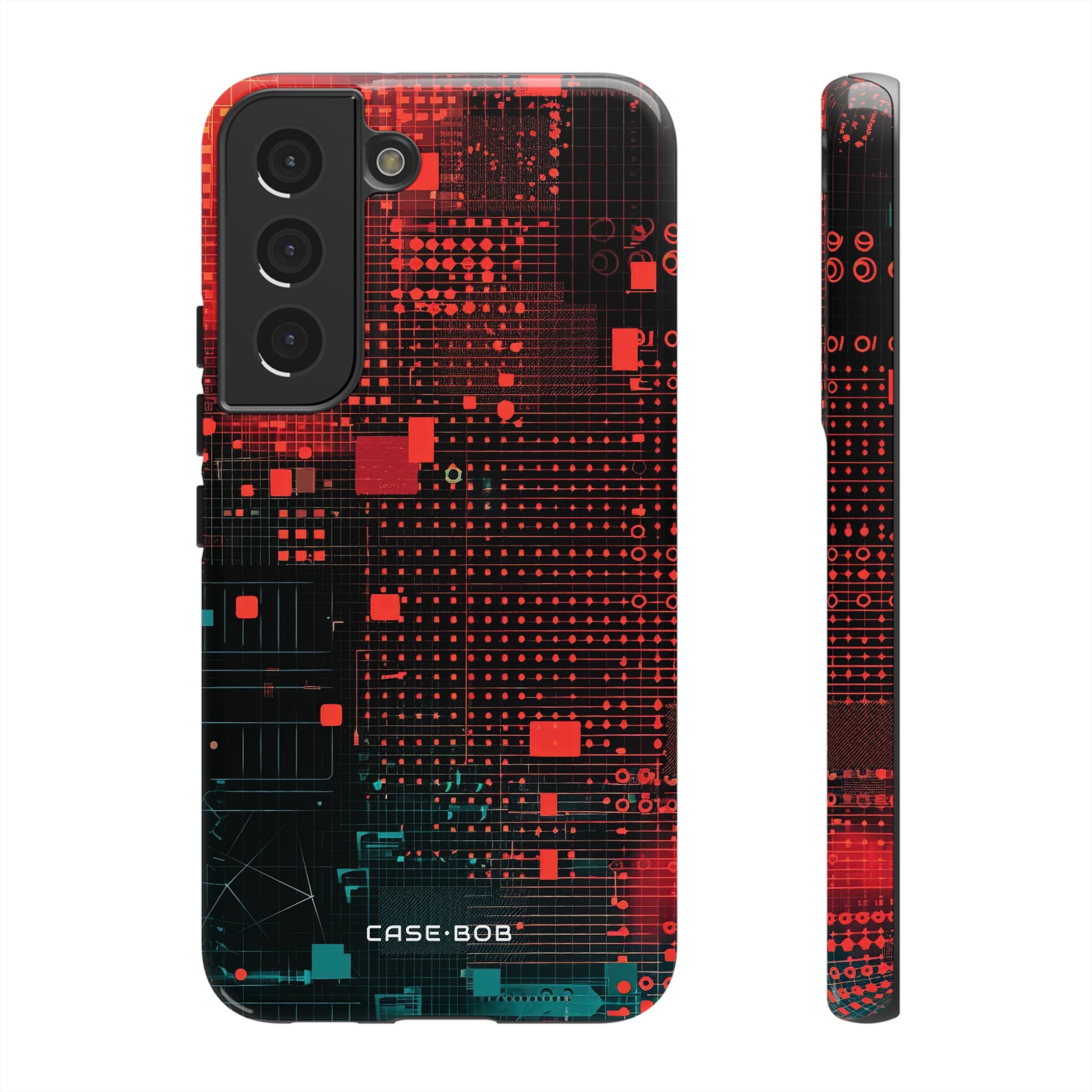 Grid Fusion Samsung S22 Case - Tough