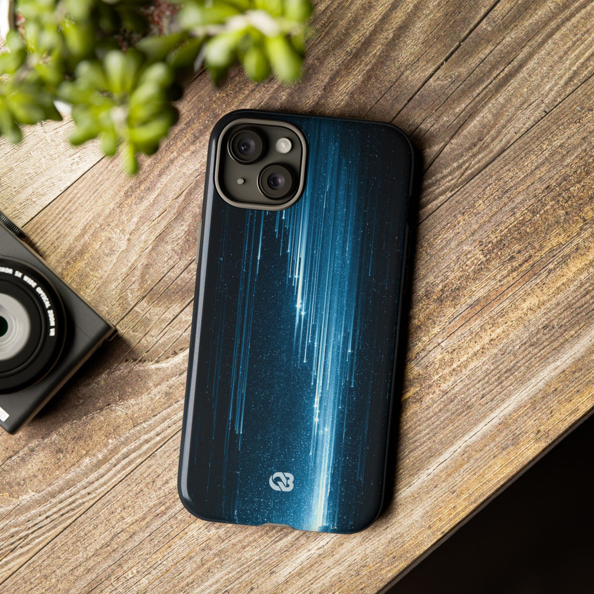 Nocturnal Cascade · Tough Phone Case for iPhone · Black
