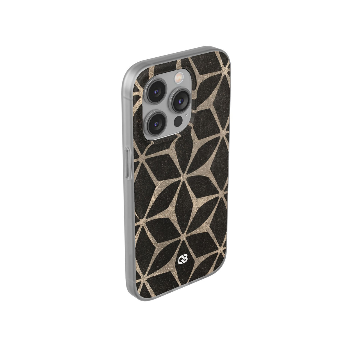 Concrete Mosaic Star · Lite Phone Case for iPhone · Black