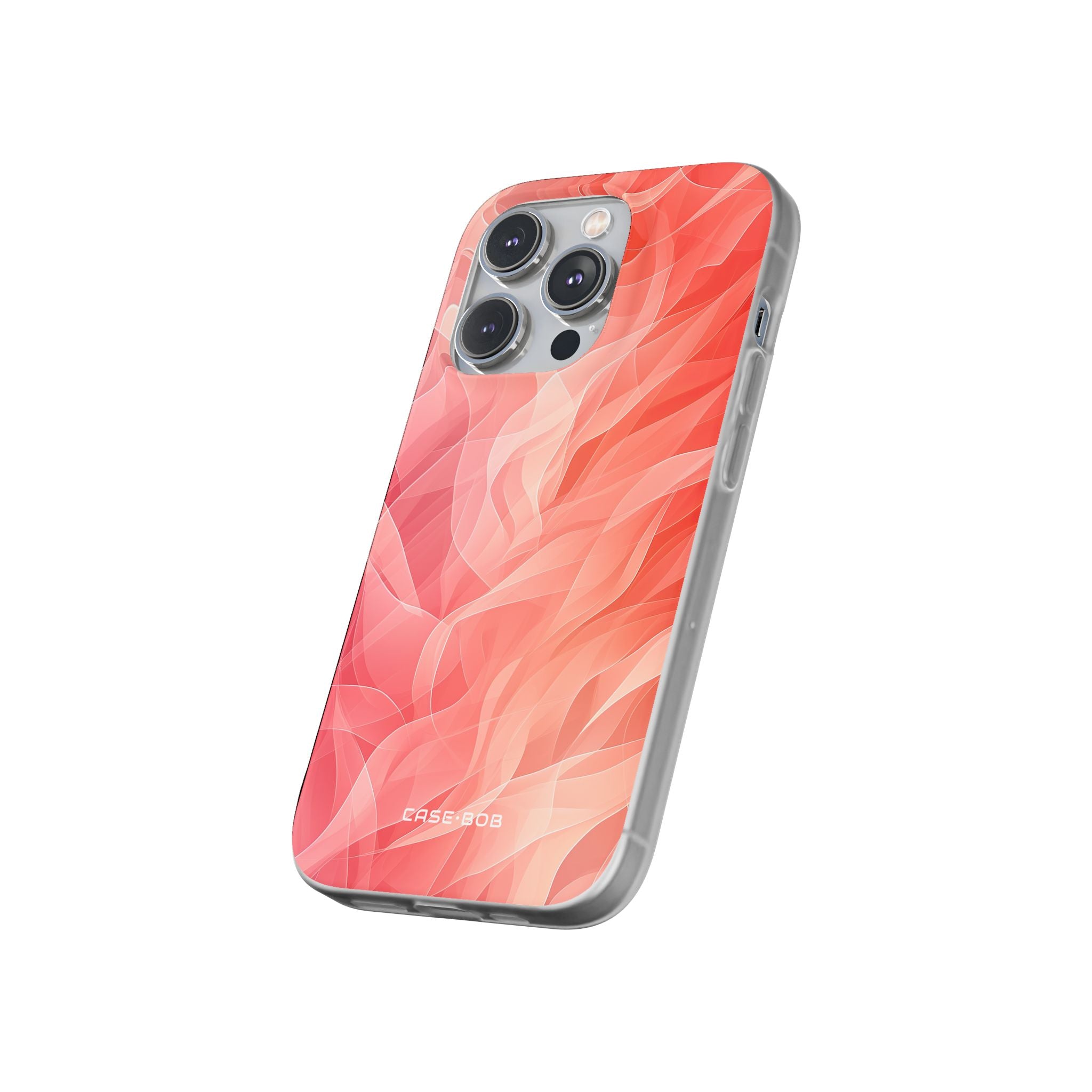 Peach Wave Drift iPhone 14 Pro Case - Soft