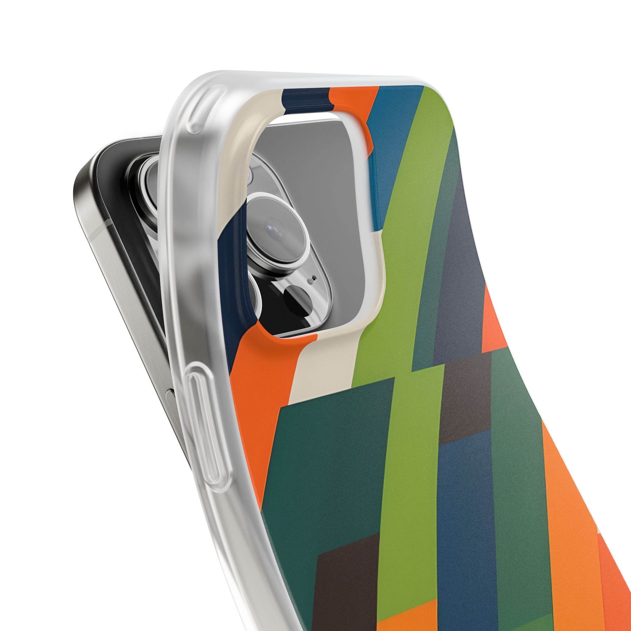 Diagonal Blaze iPhone 16 Pro Max Case - Soft