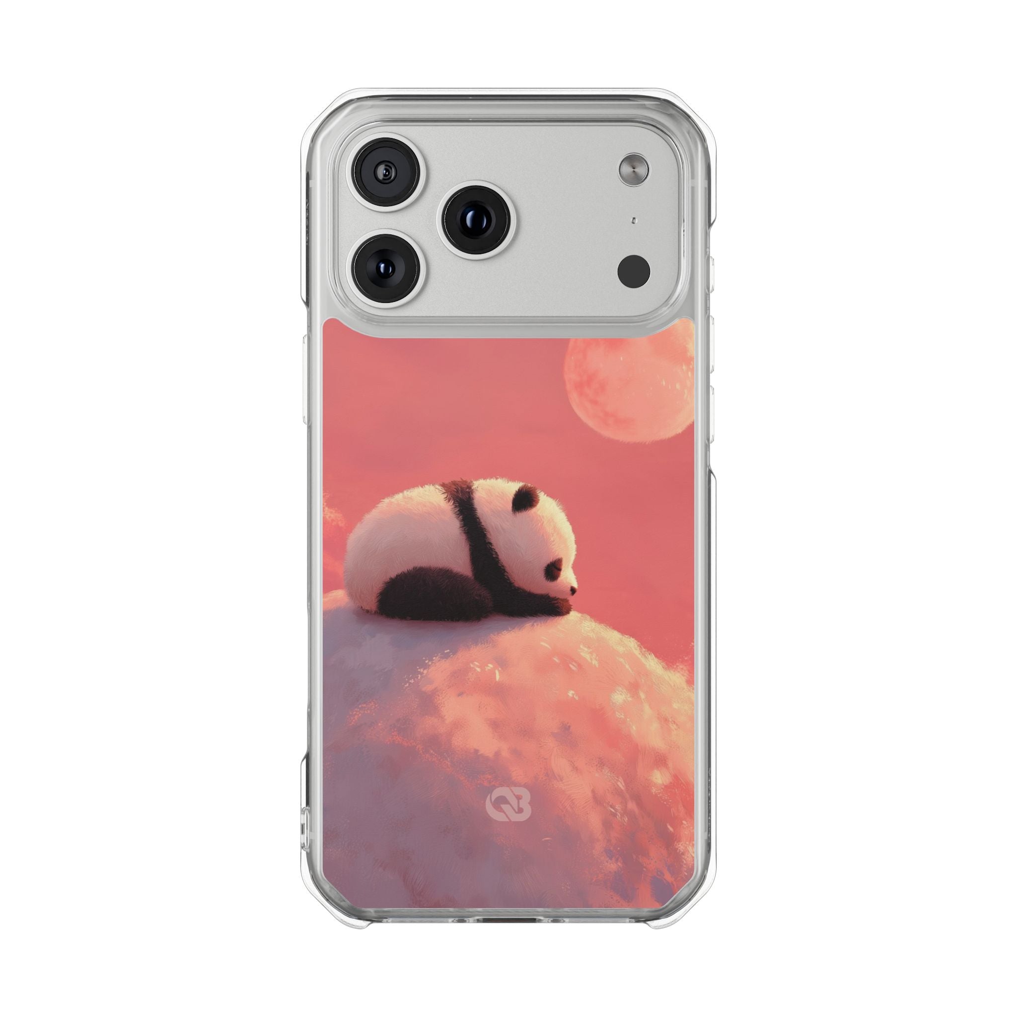 Rose Moon Panda · Impact Coque de téléphone pour iPhone · Magsafe