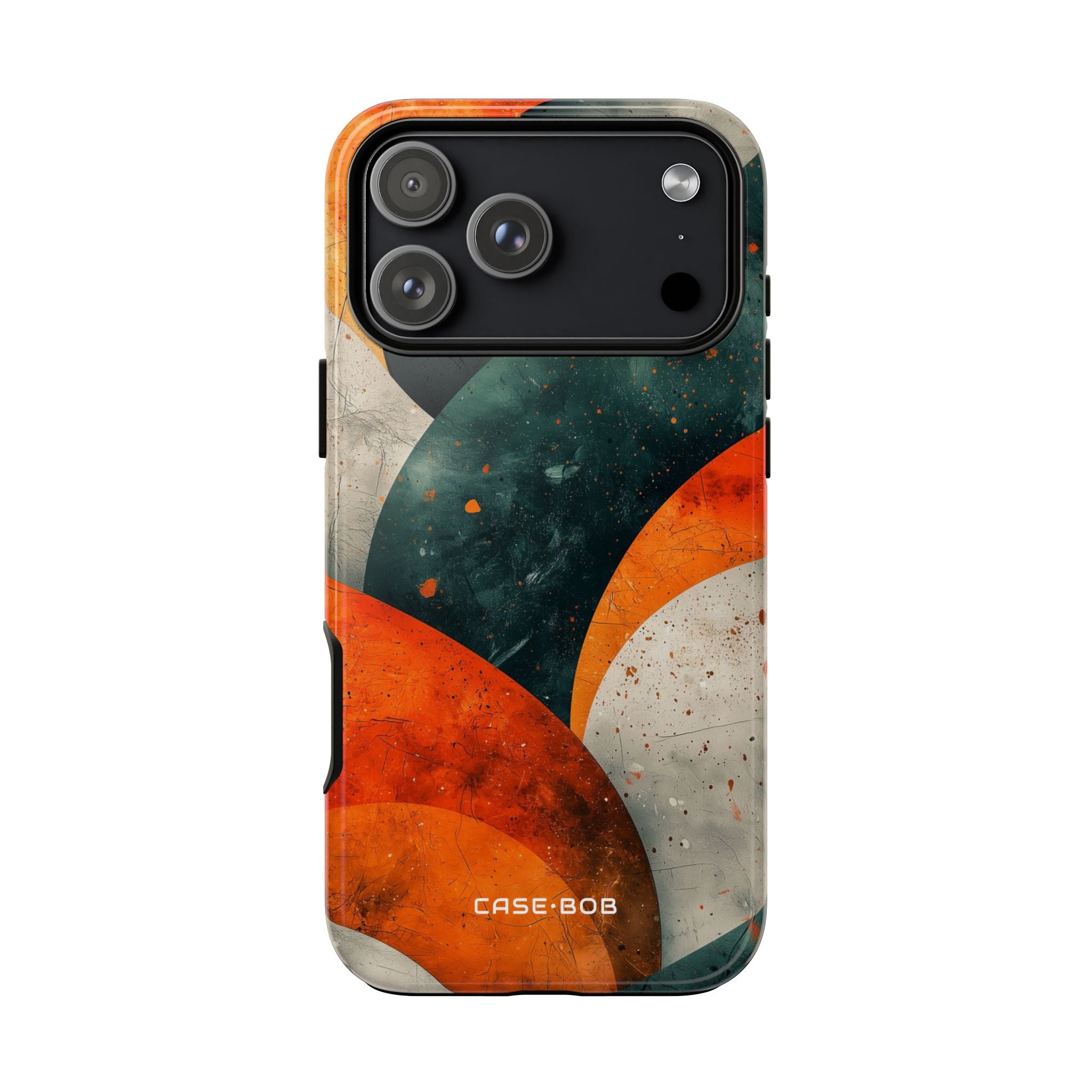 Crimson Wave iPhone 17 Pro Max Case - Tough - CASE•BOB