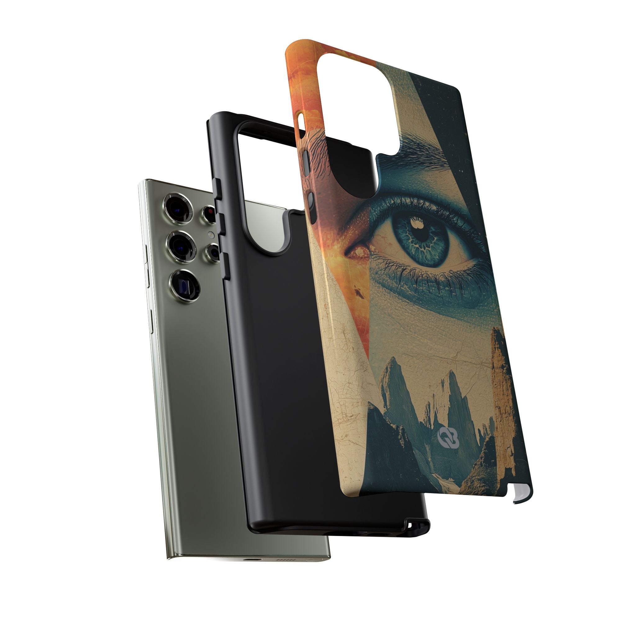 Fragmented Peak Gaze · Tough Phone Case for Samsung