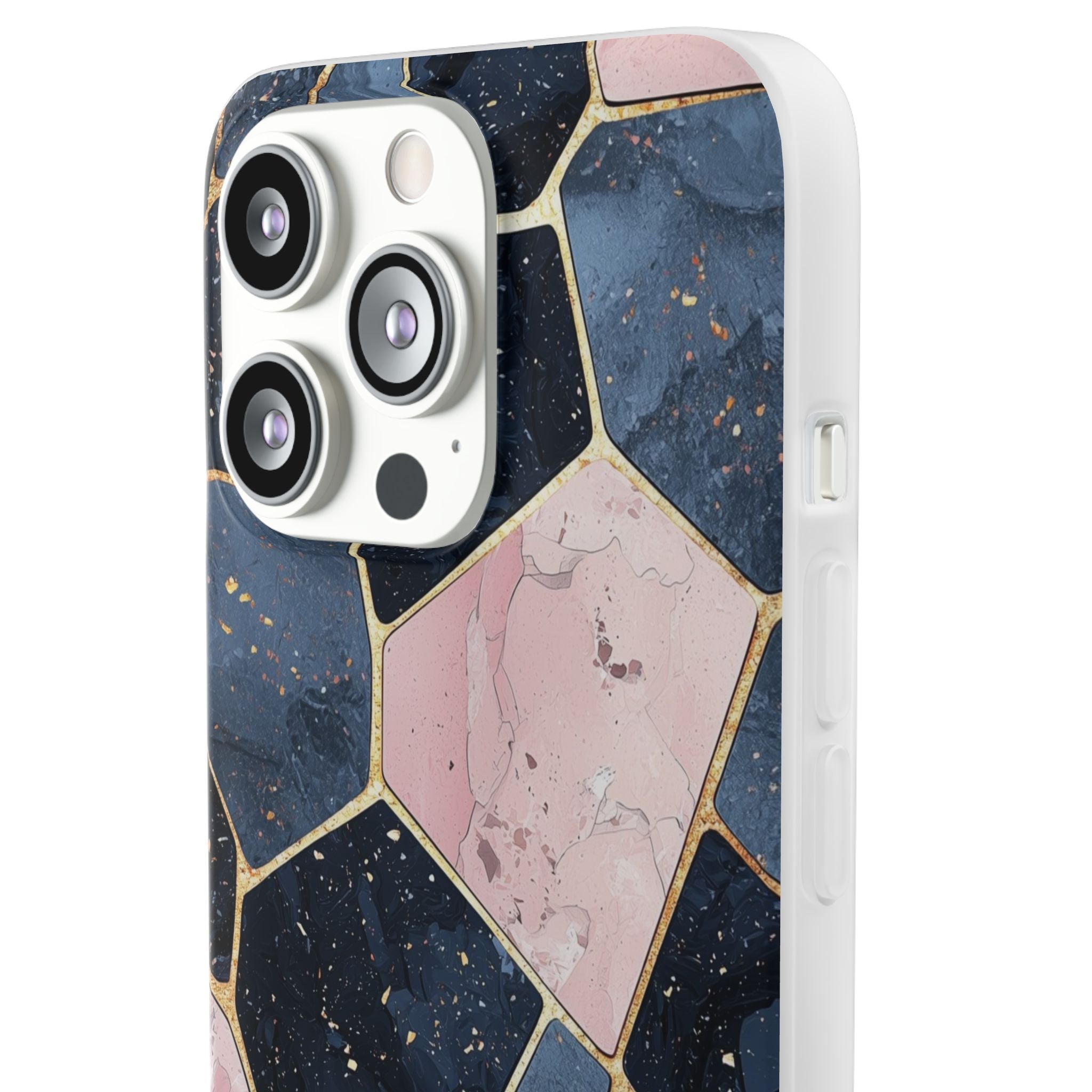 Golden Mosaic iPhone 13 Pro - Mjuk