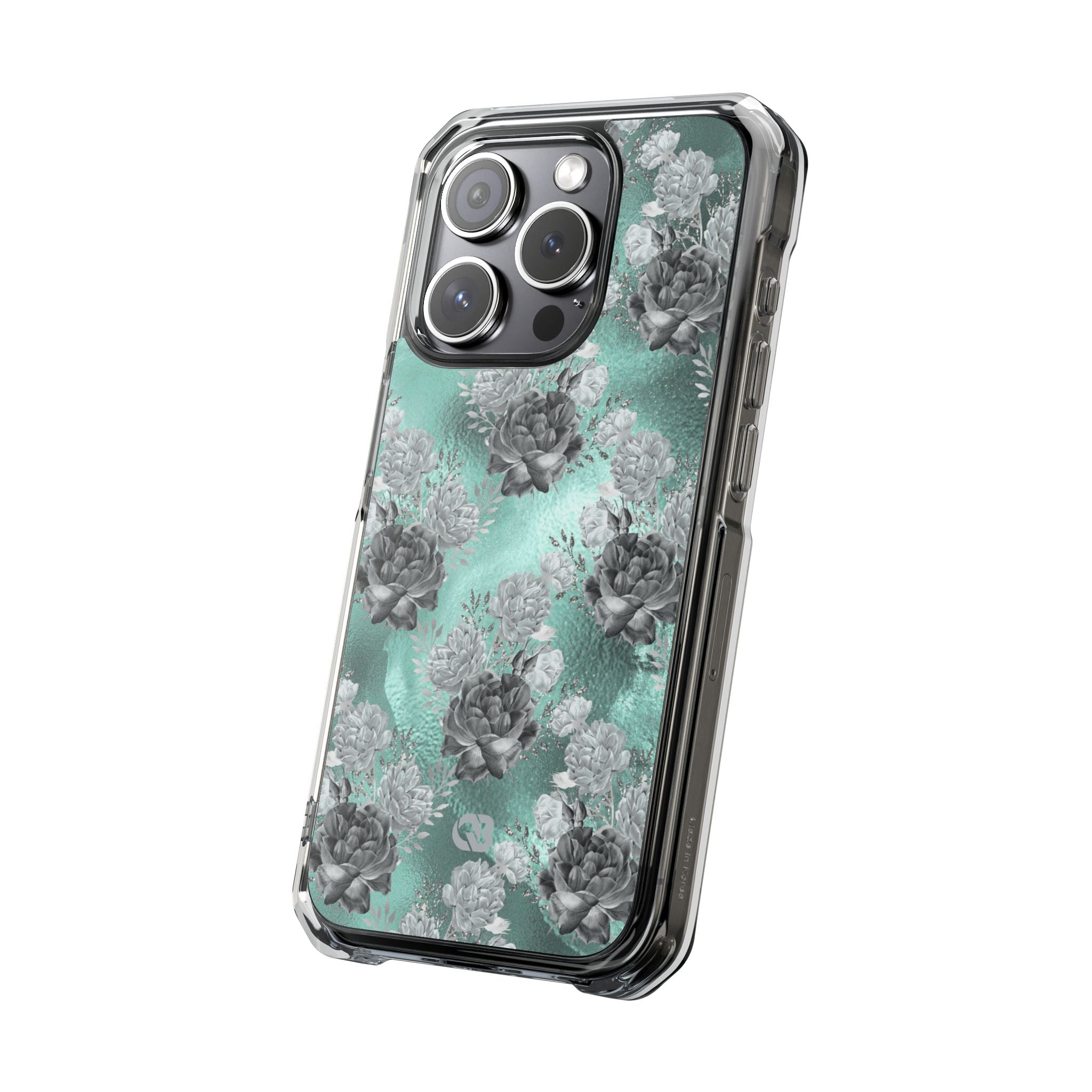 Frost Mint Floral · Impact Magsafe