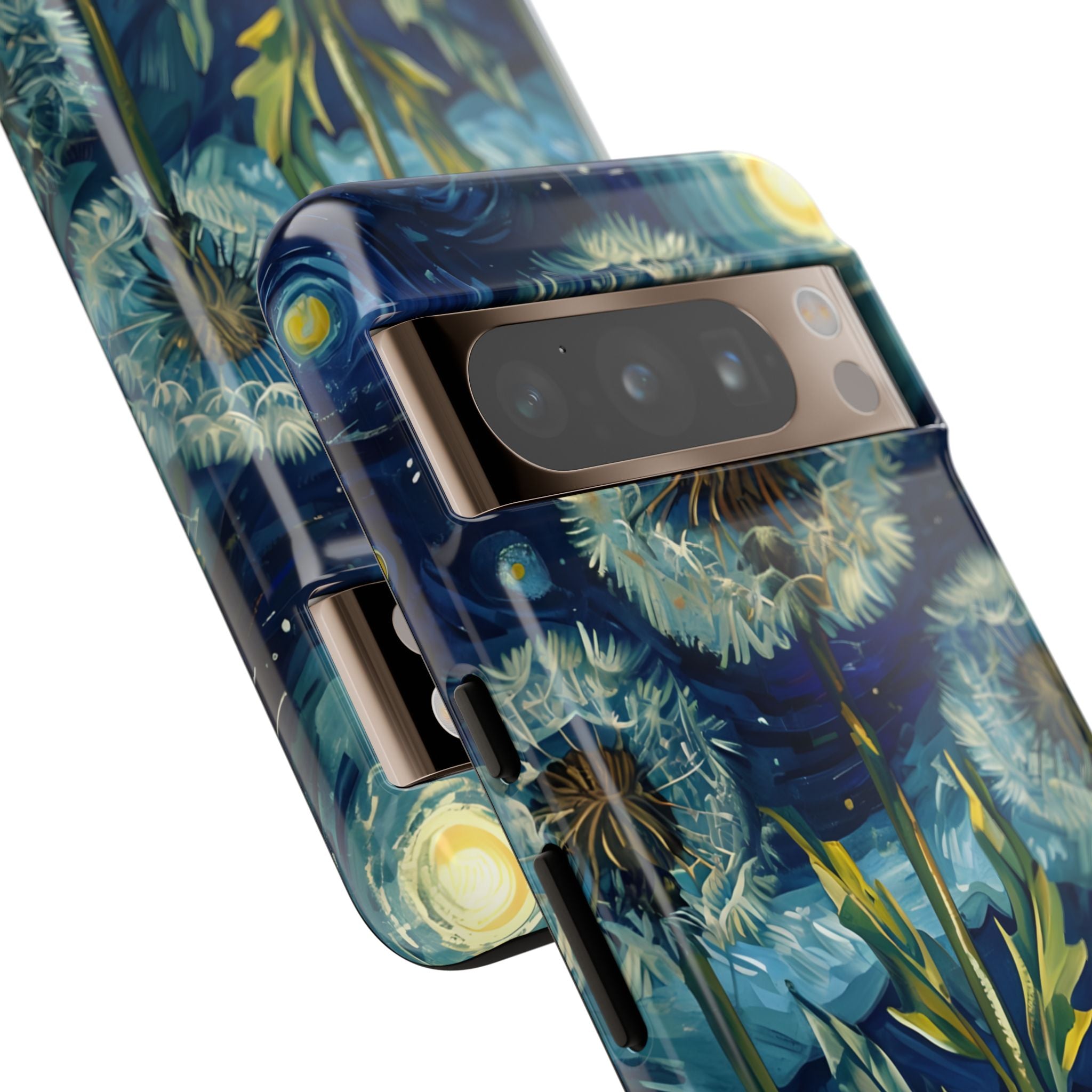 Starry Dandelion Swirl · Tough Phone Case for Google Pixel