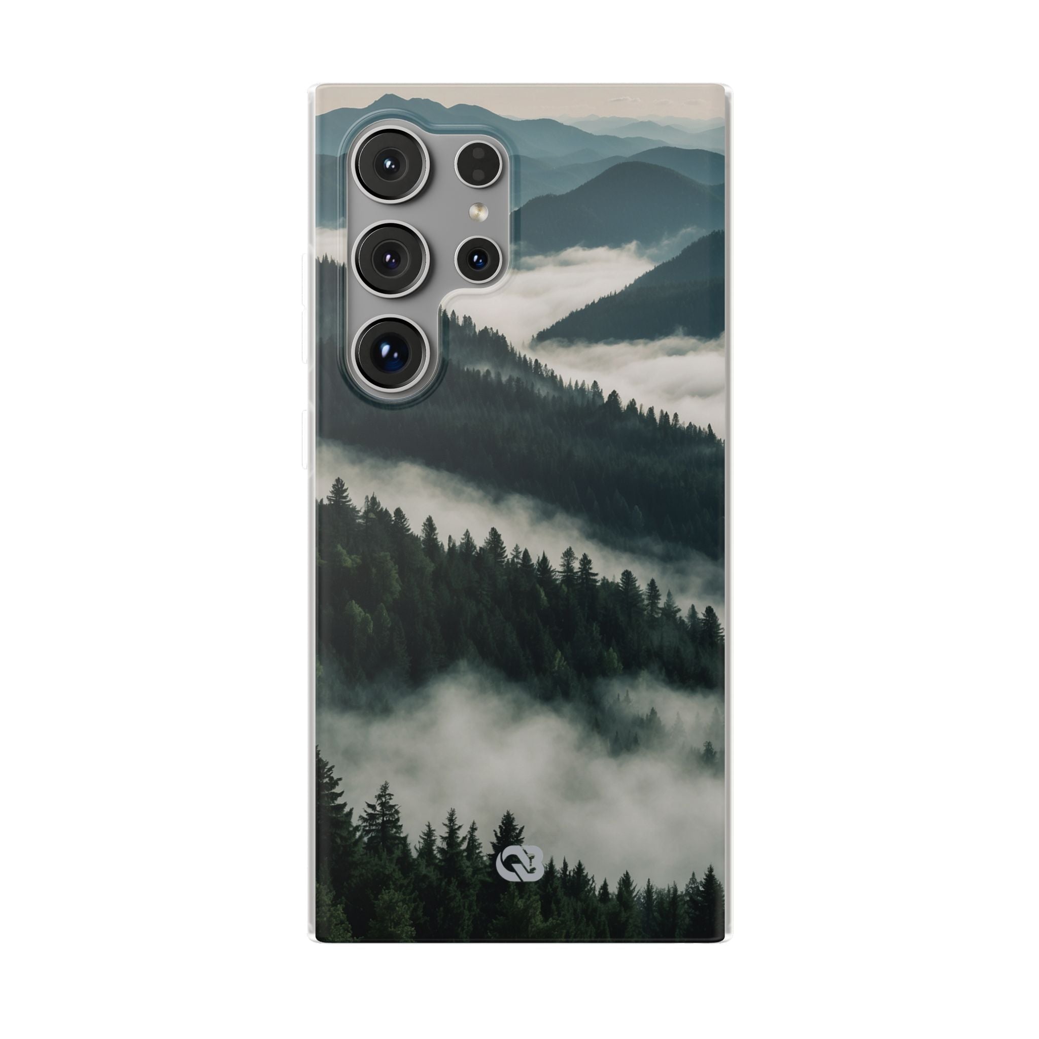 Misty Pine Peaks · Soft Phone Case for Samsung