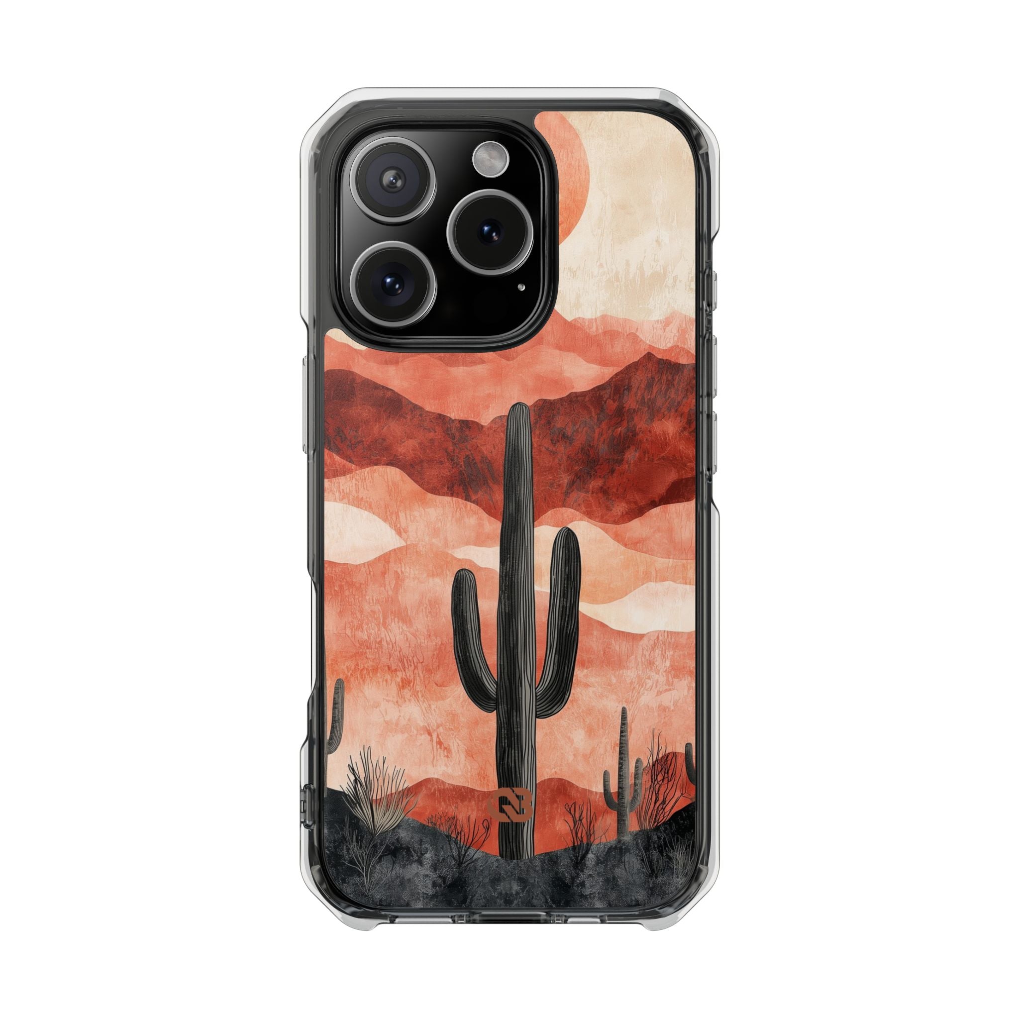 Terracotta Desert Sun · Impact Mobilskal för iPhone · Magsafe