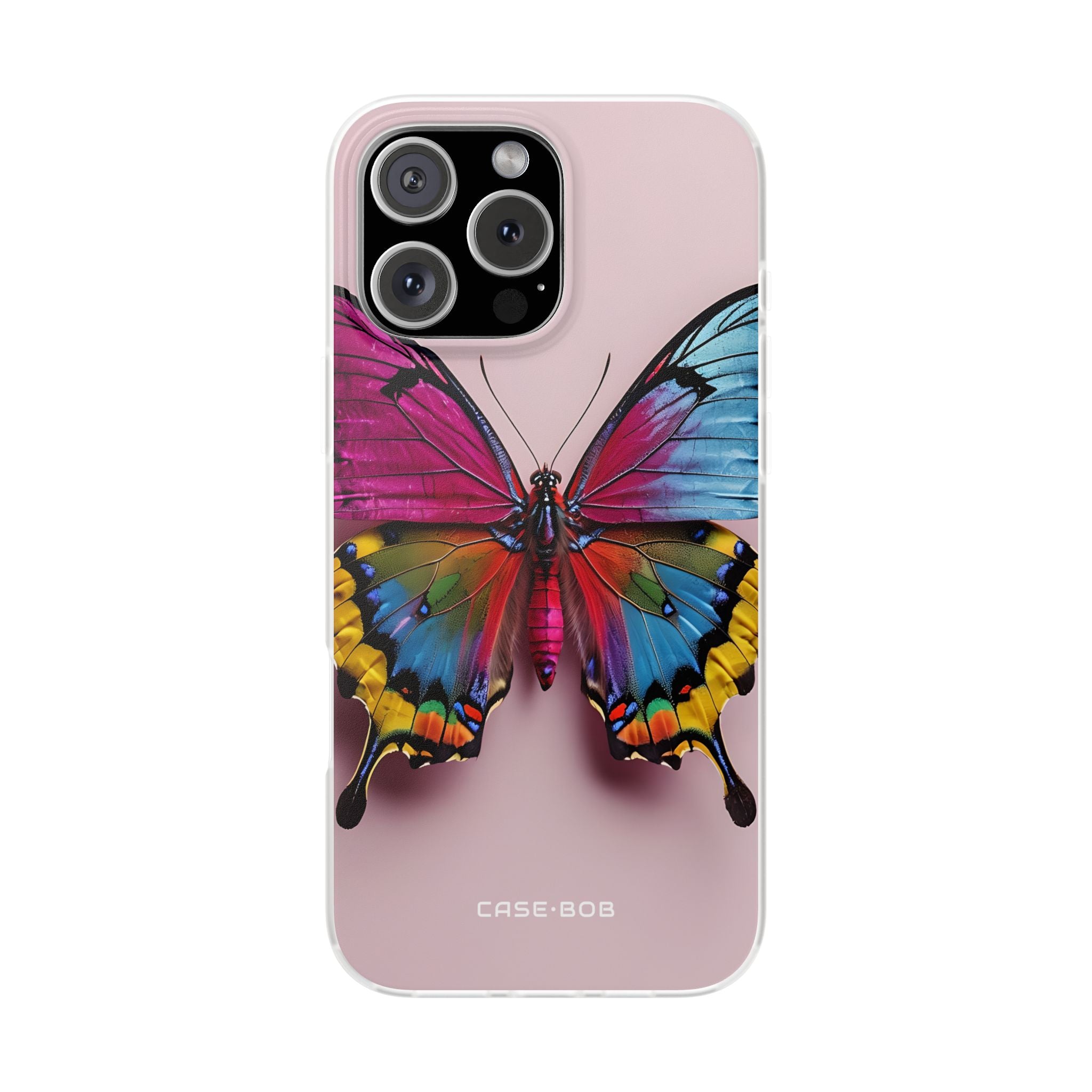 Lebhafter Schmetterling iPhone 16 Pro Max Case - Soft