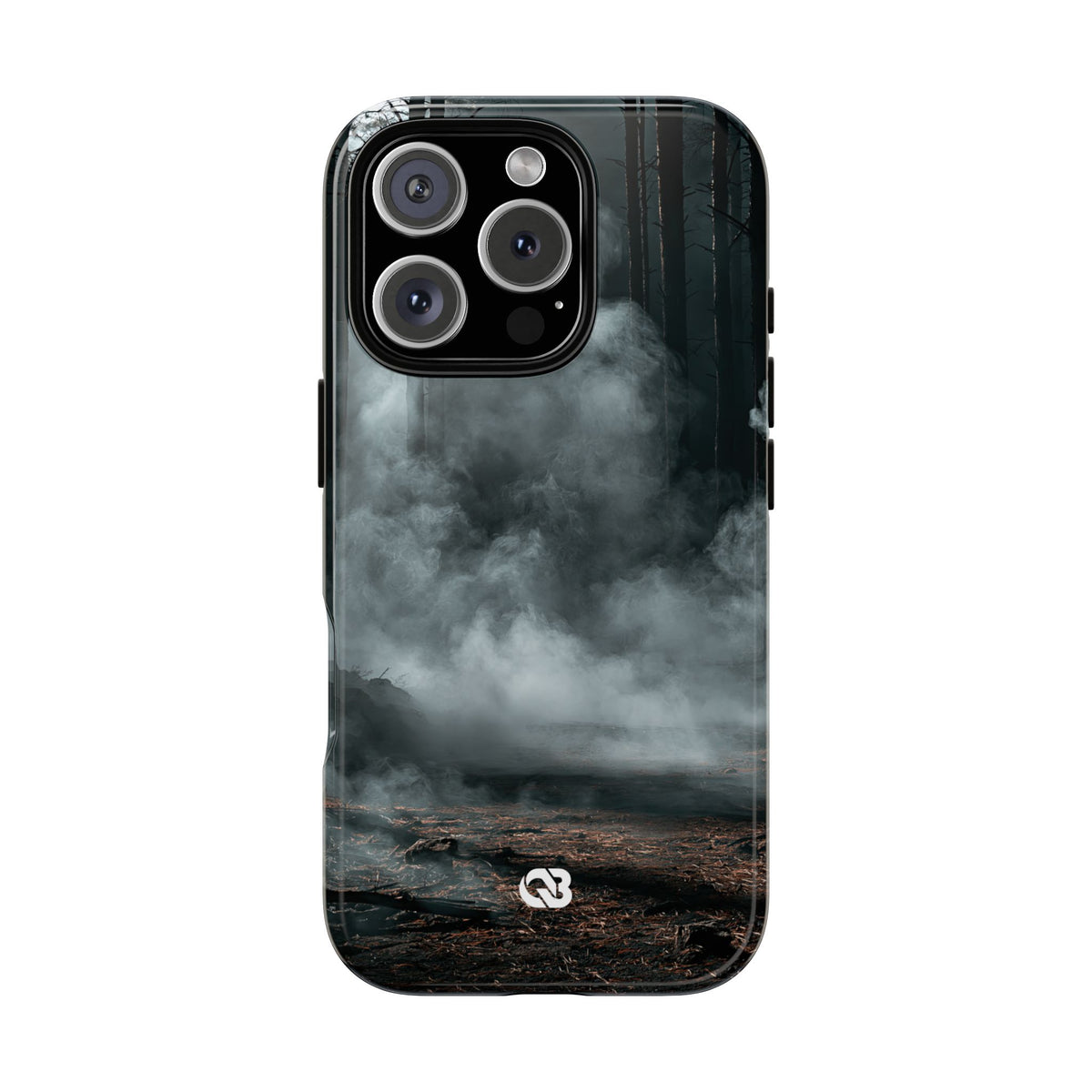 Shadowed Pine Mist · Tough Phone Case for iPhone · Black