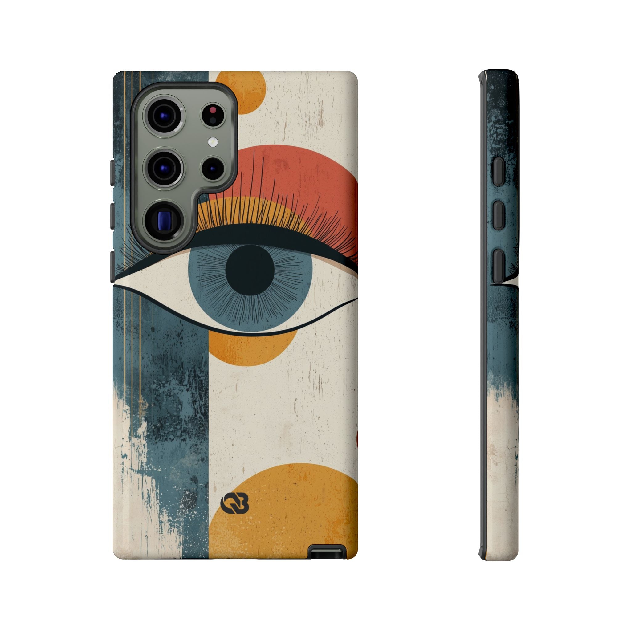 Distressed Azure Ocular · Tough Handyhülle für Samsung