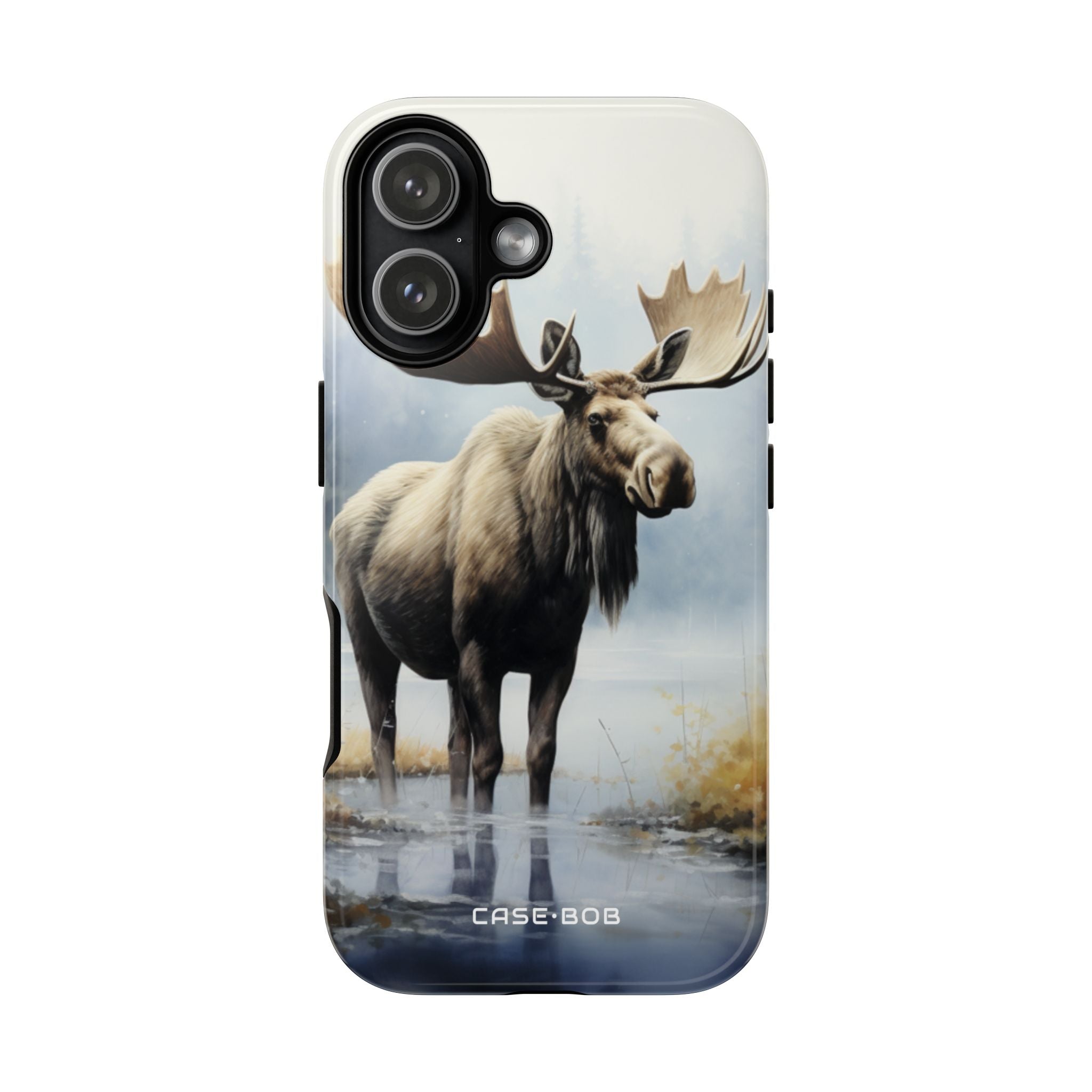 Moose Reflection iPhone 17 Case - Tough - CASE•BOB