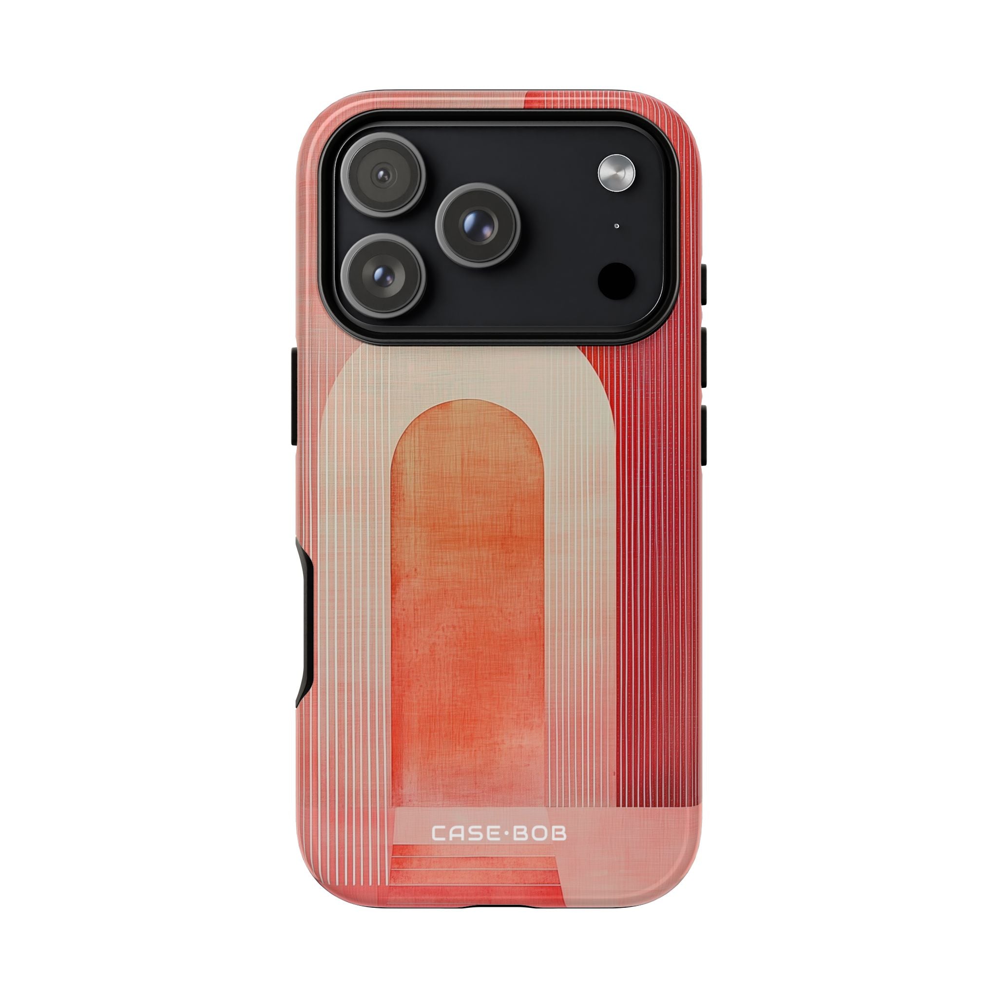 Crimson Arches iPhone 17 Pro Case - Tough - CASE•BOB