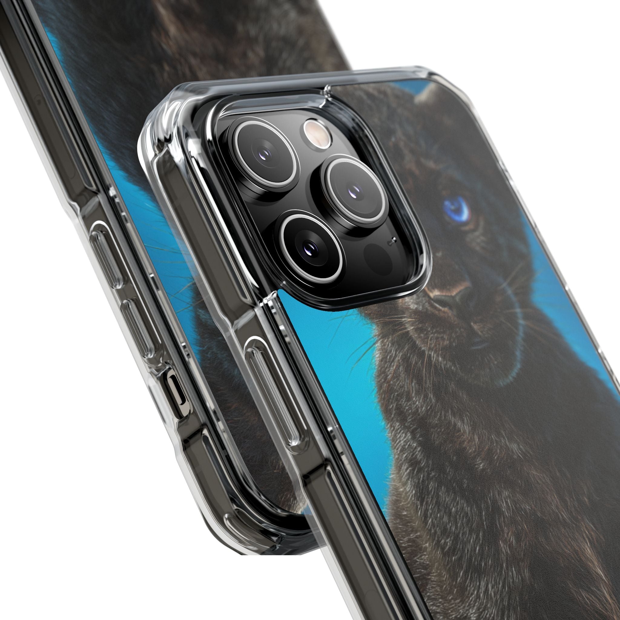 Sapphire Gaze Panther · Impact Phone Case for iPhone · Magsafe