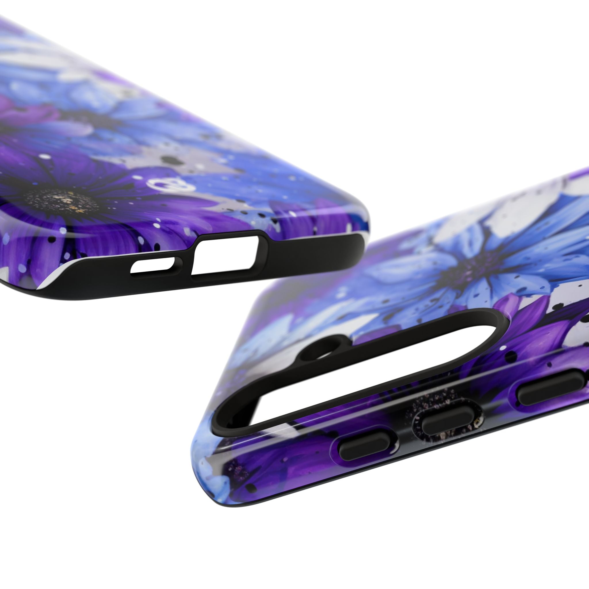 Ink Splatter Blooms · Tough Coque de téléphone pour Samsung