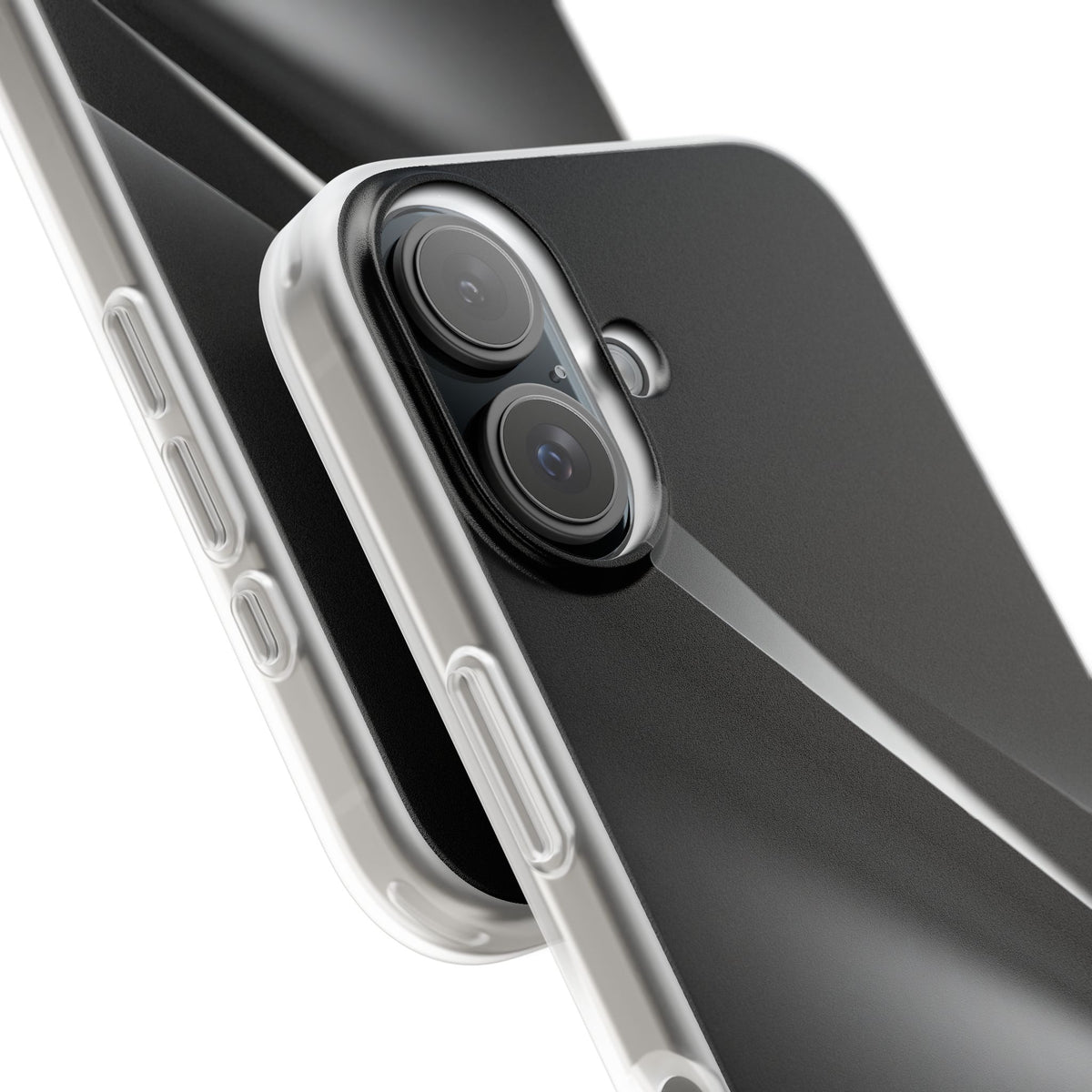Obsidian Ridge · Lite Phone Case for iPhone · Black
