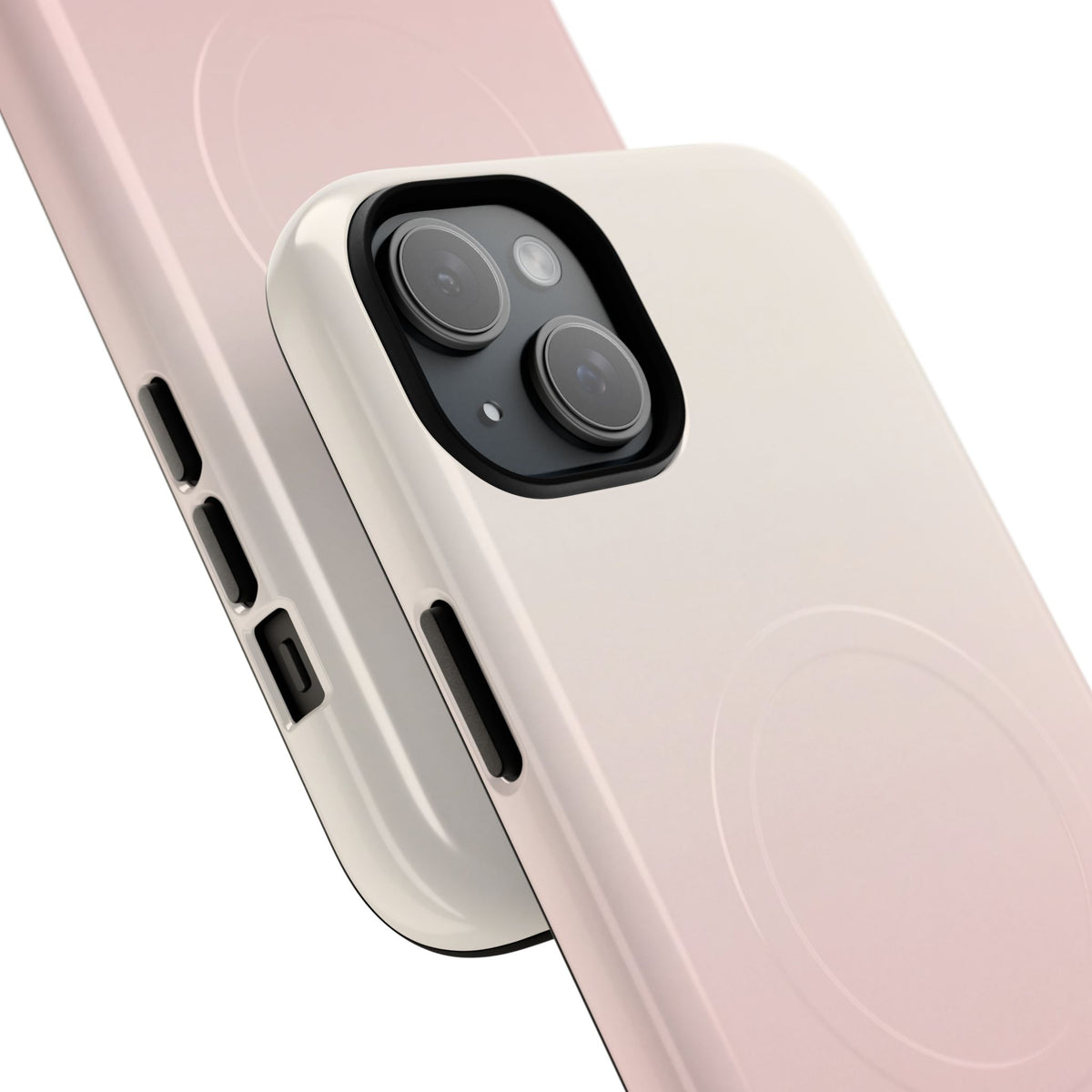 Pink Tough 2.0 Magsafe Phone Case for iPhone - Frosted Blush Horizon