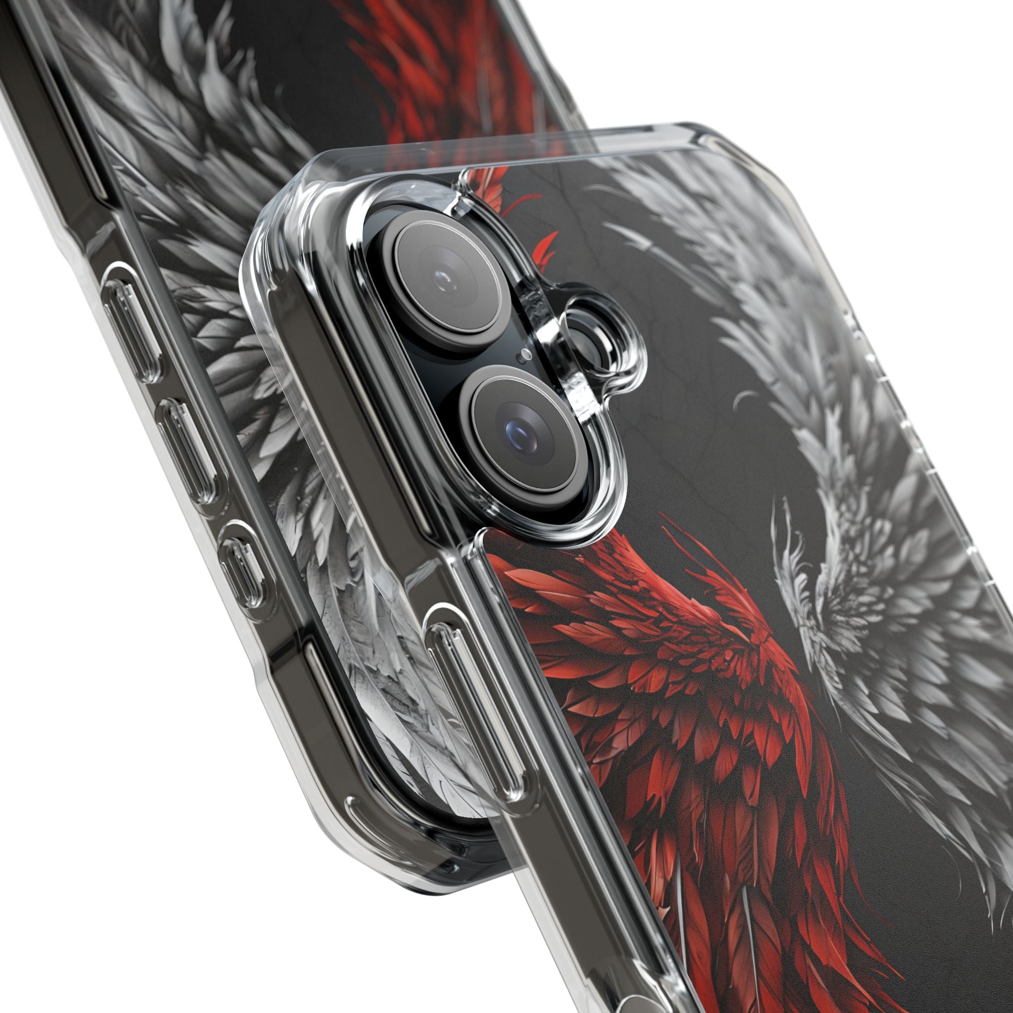 Split Crimson Wing · Impact Phone Case for iPhone · Magsafe