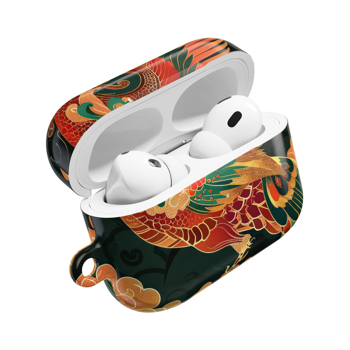 Imperial Phoenix Ascent · Hard Case for AirPods & AirPods Pro · Red