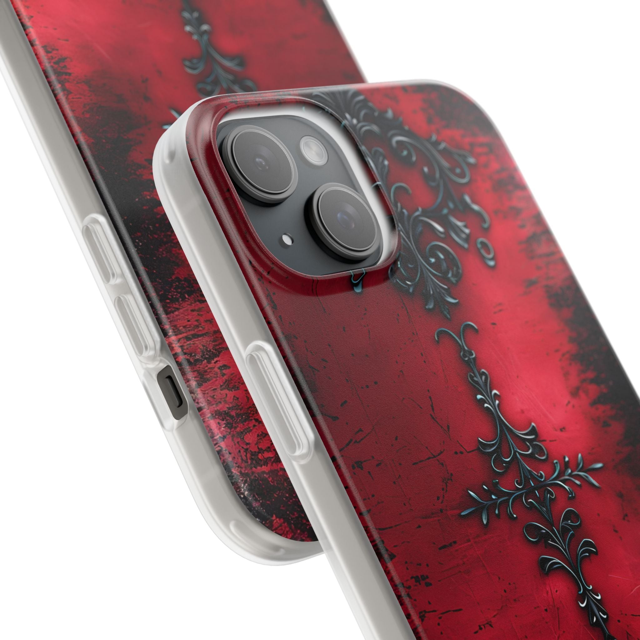 Crimson Gothic Filigree · Soft