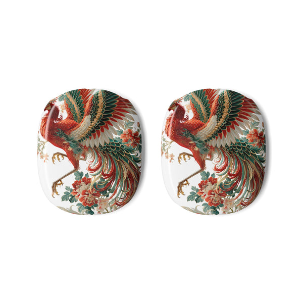 Vermilion Imperial Phoenix · Hard Case for AirPods Max · Red