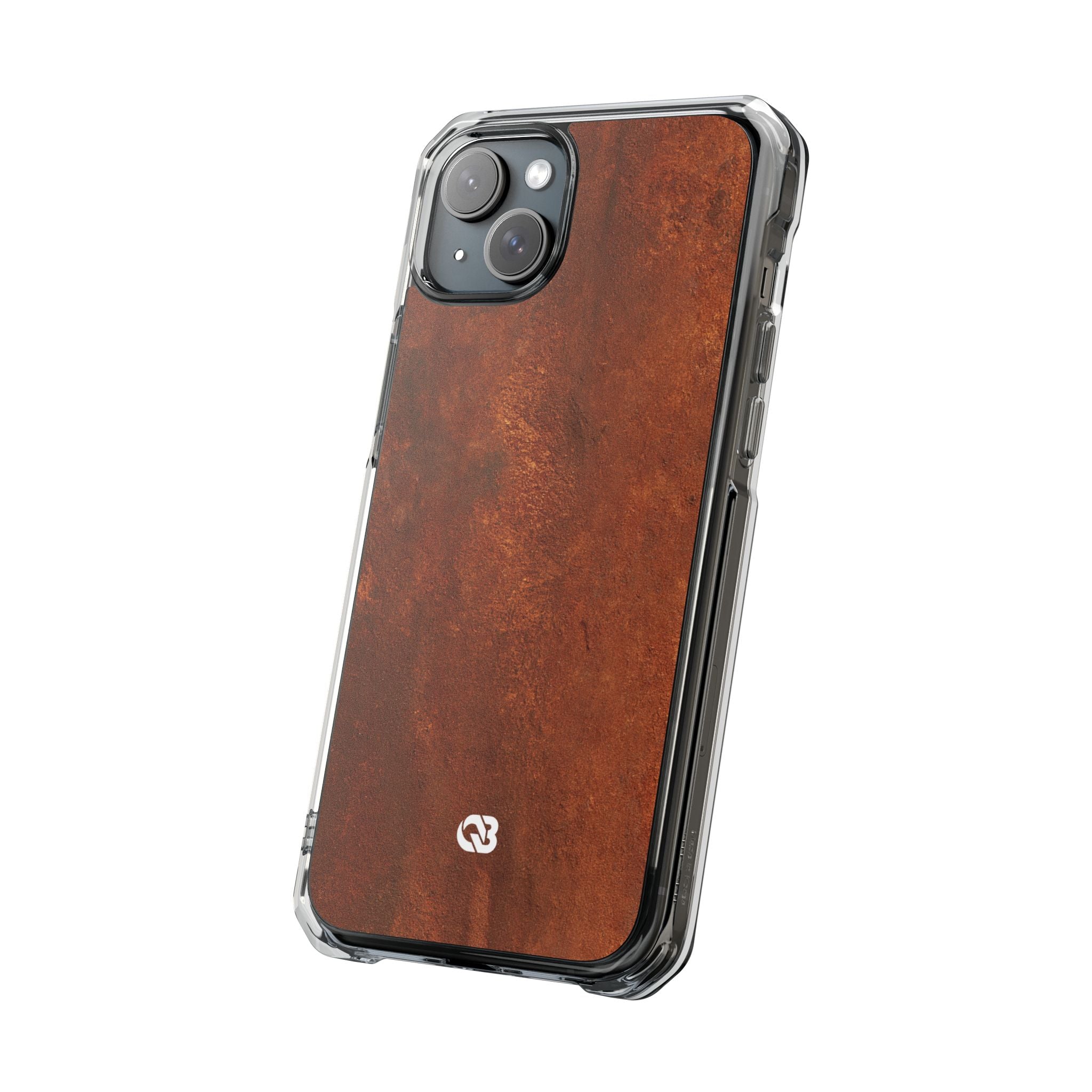 Orange Impact MagSafe Phone Case for iPhone - Oxidized Iron Crust