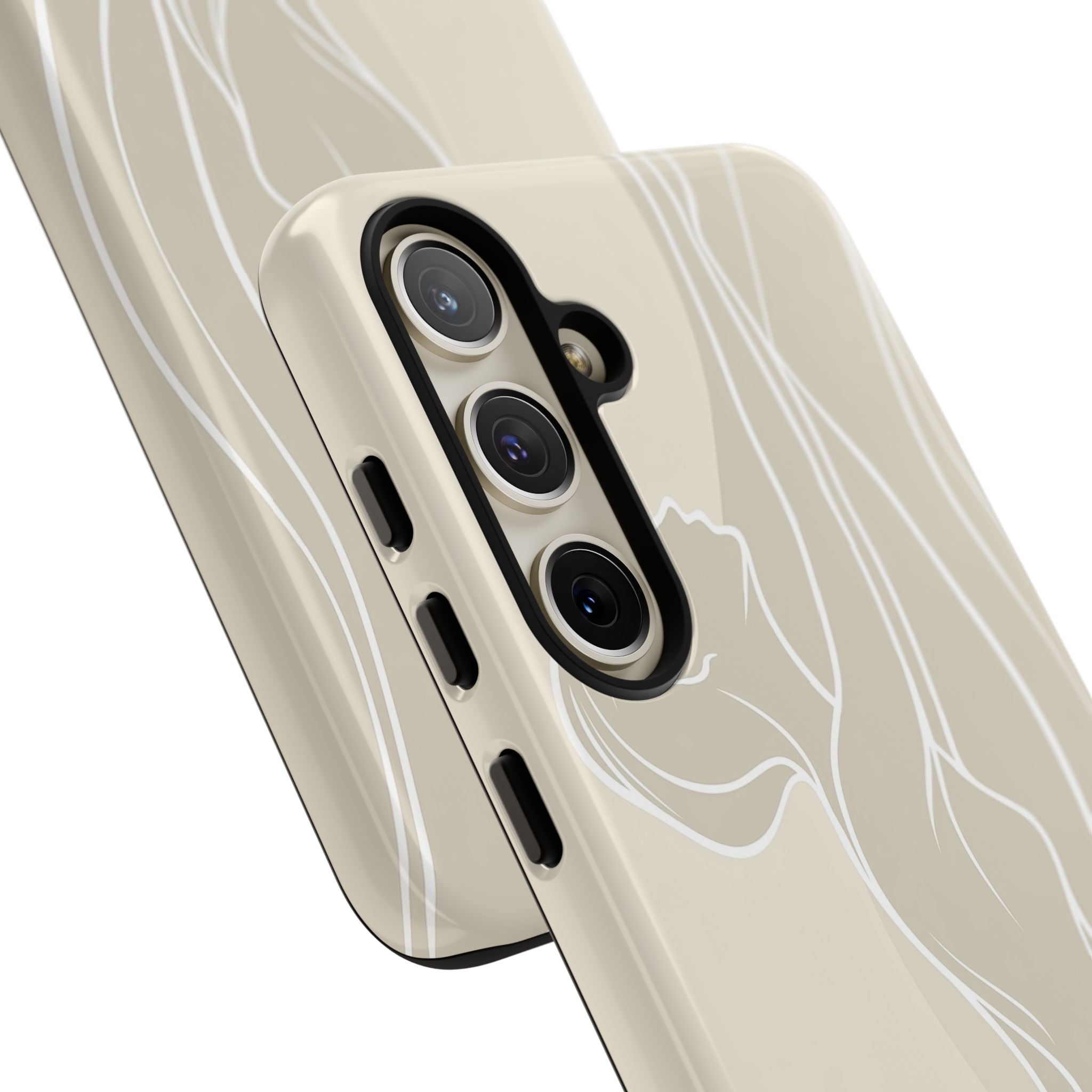 Ethereal Sand Silhouette · Tough Coque de téléphone pour Samsung