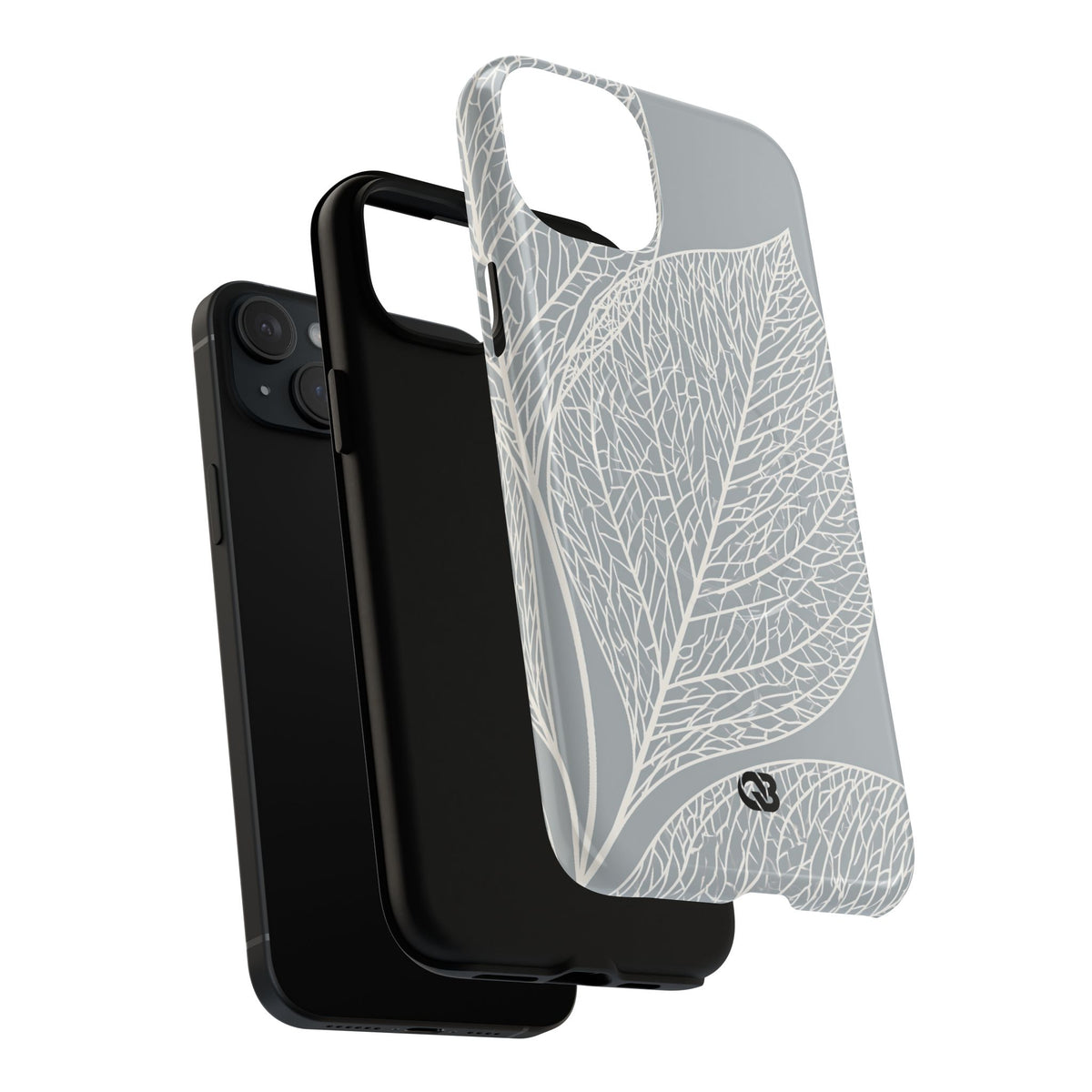 Grey Tough 2.0 Magsafe Phone Case for iPhone - Frosted Ash Veins