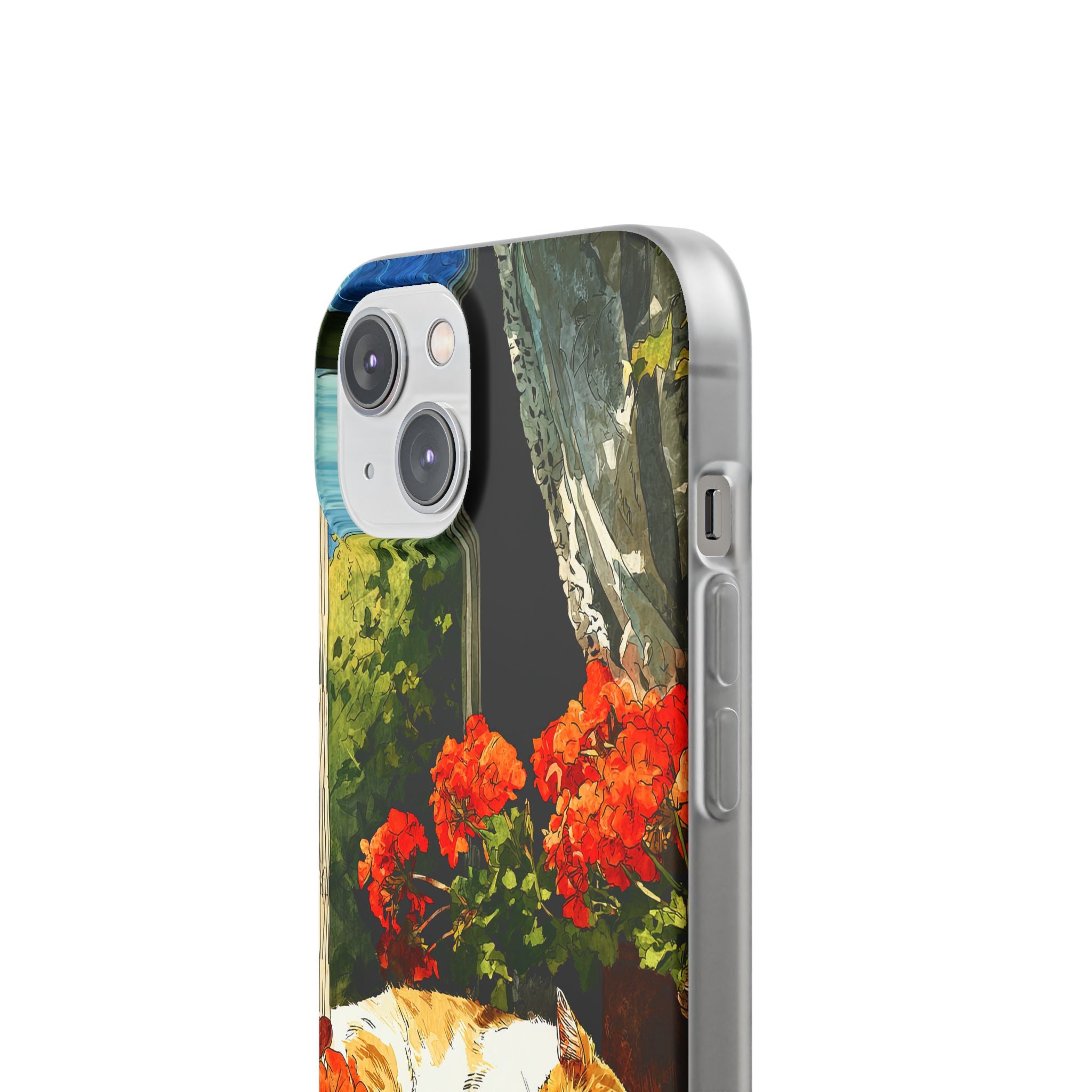 Sleeping Ginger Bloom · Soft Hoesje voor iPhone