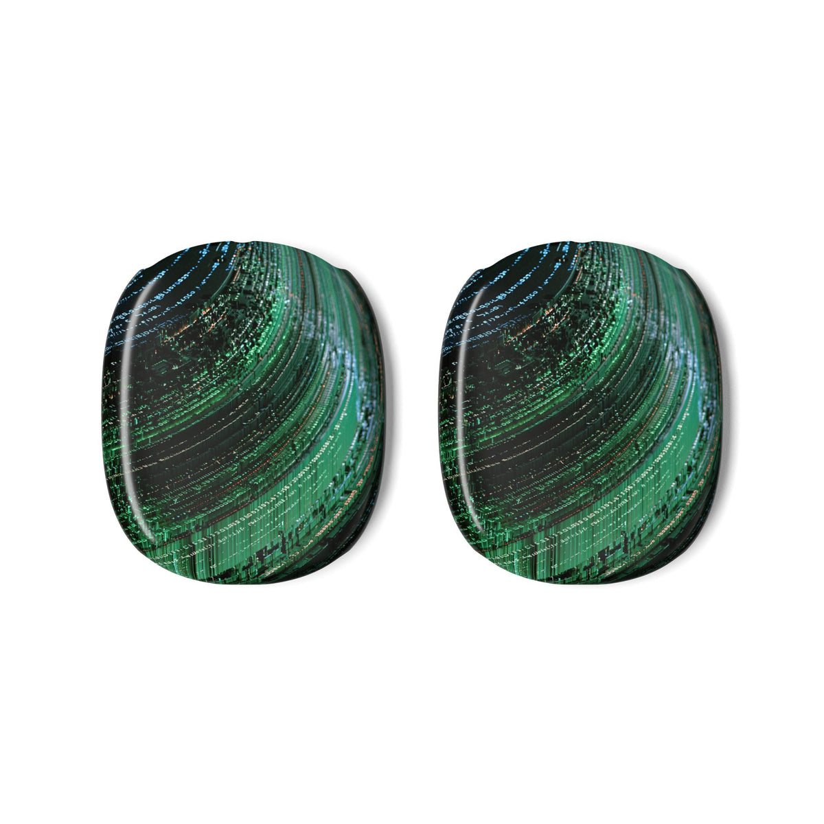 Orbital Data Stream · Hard Case for AirPods Max · Green