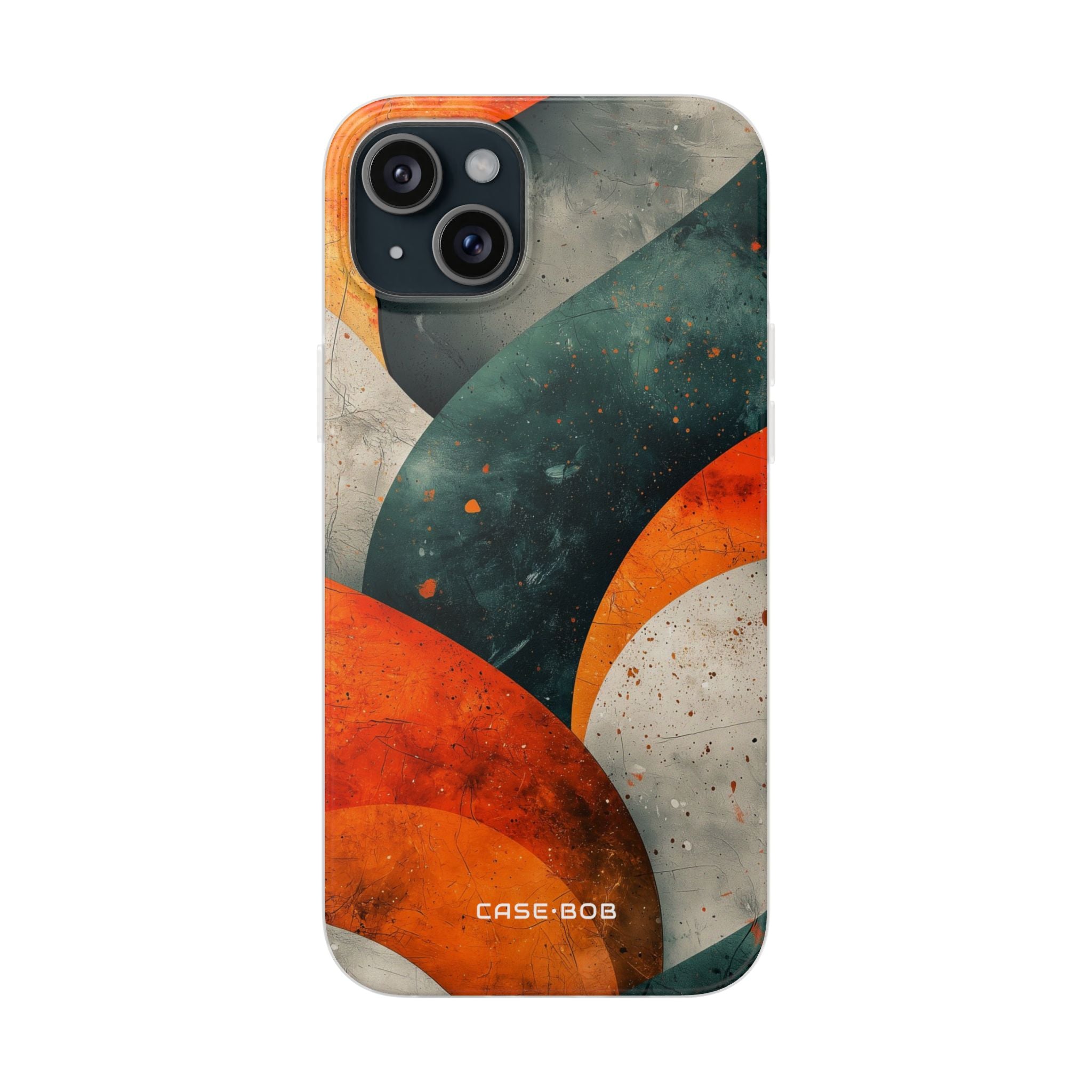 Crimson Wave iPhone 15 Plus Case - Soft