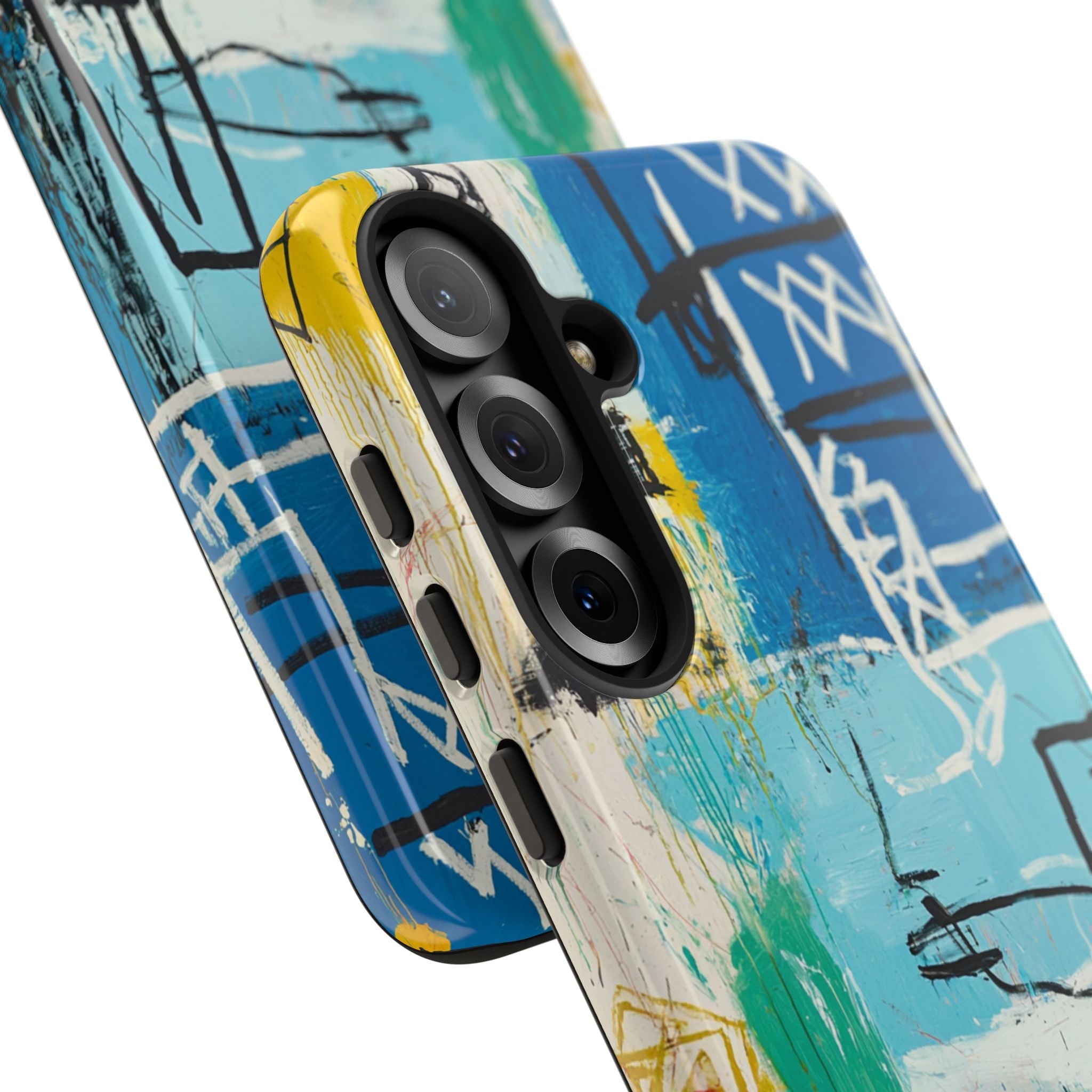 Azure Urban Scribble · Tough Phone Case for Samsung