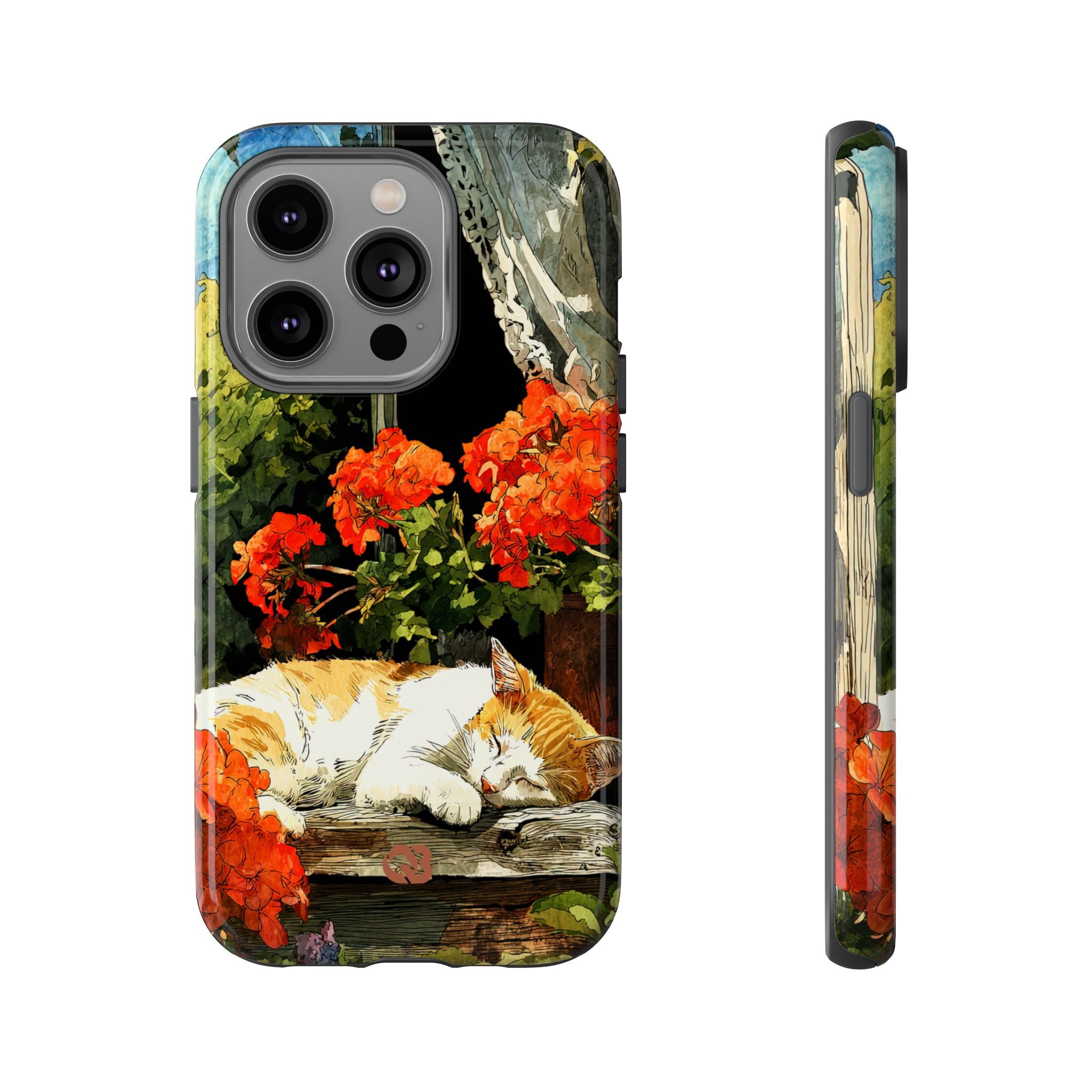 Sleeping Ginger Bloom · Tough Phone Case for iPhone