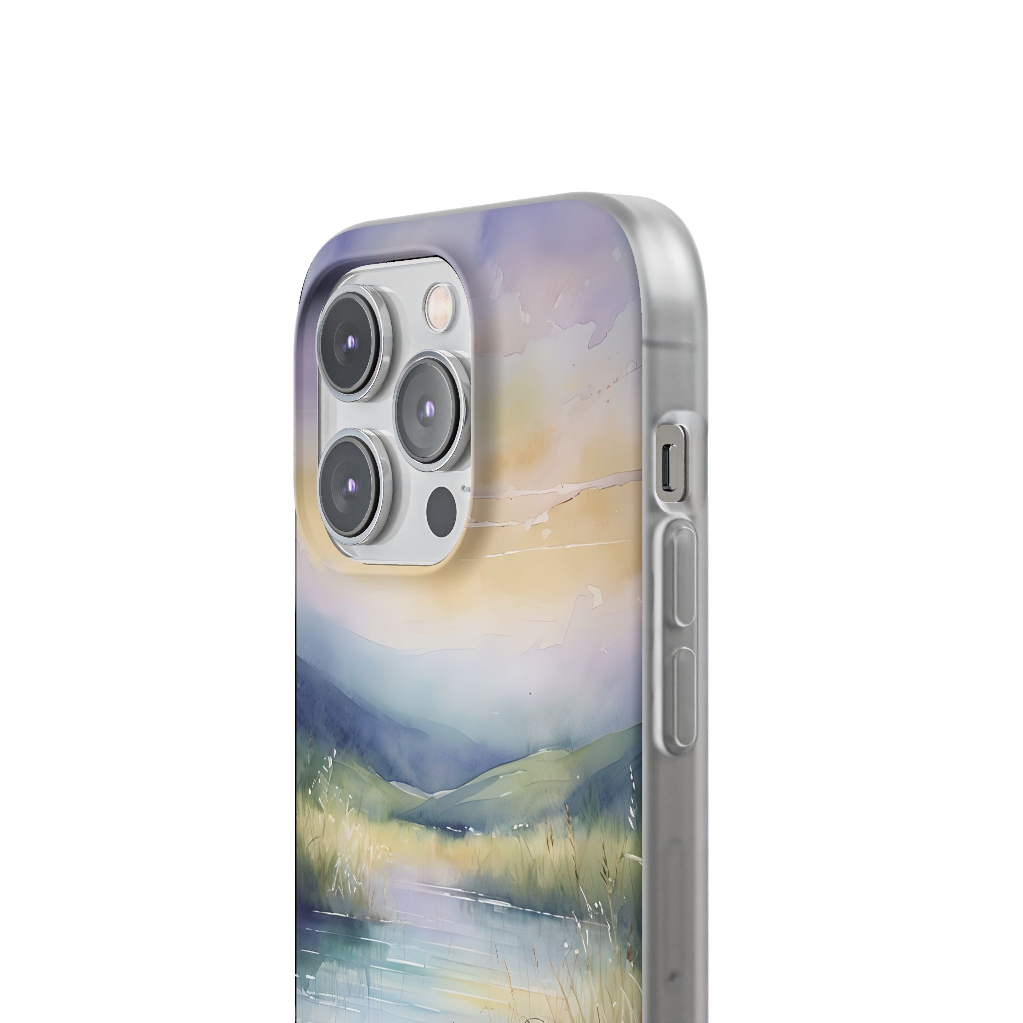 Pastel Shore Drift · Soft Case na iPhone